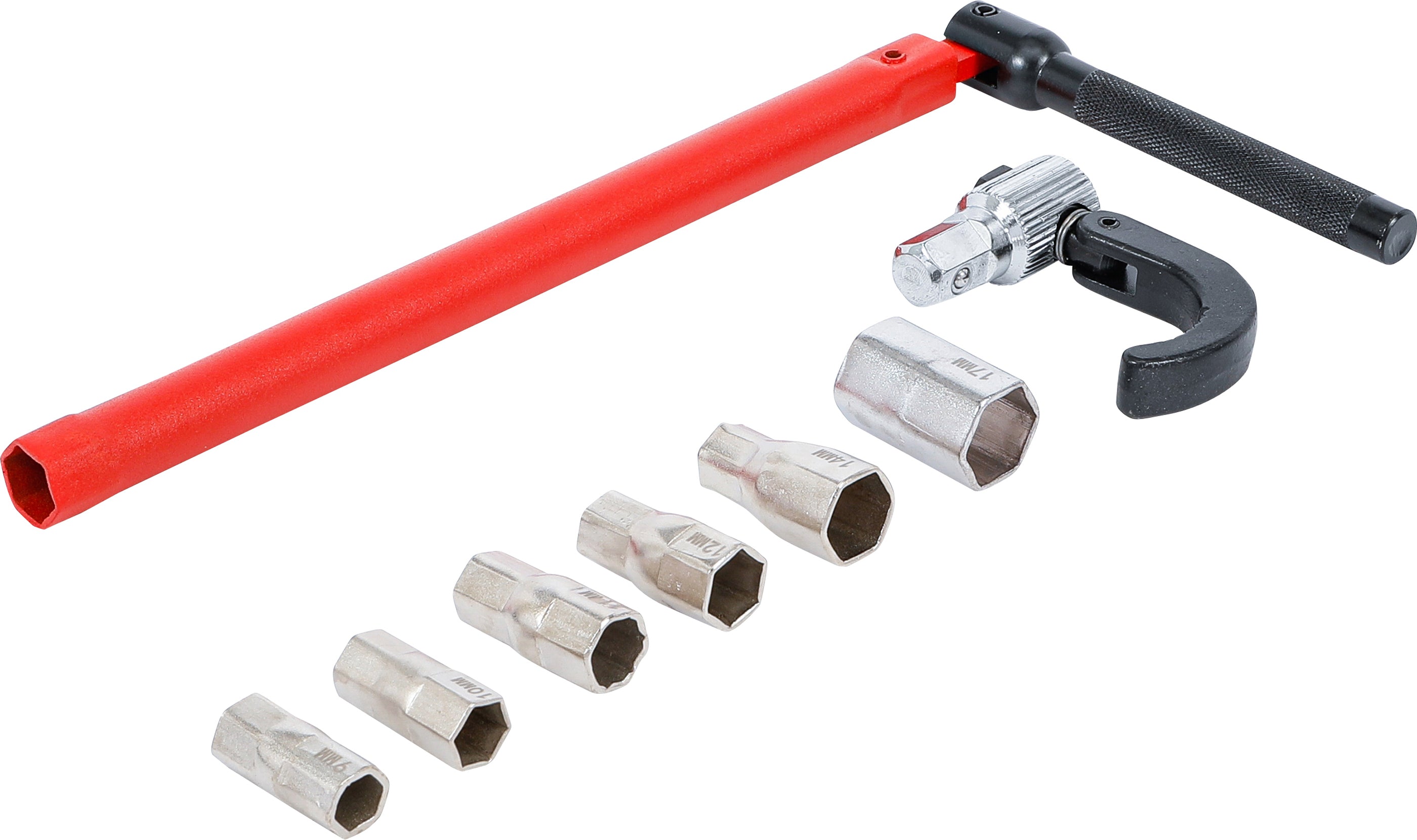 Kran-Mutternyckel-sats | 8 delar