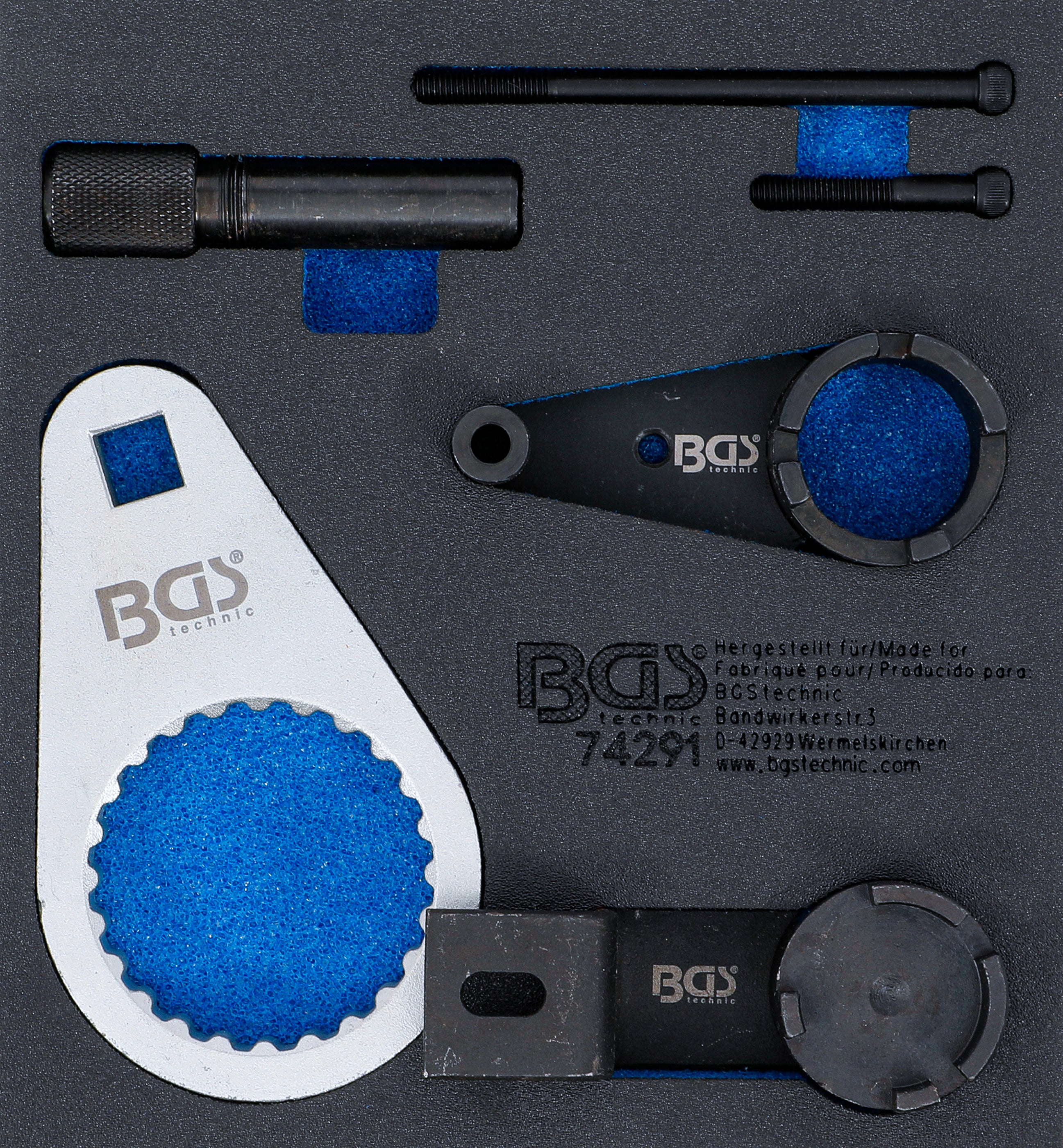 Værkstedsvognsindsats 1/6: Motorstyringsværktøjssæt | til Dodge, Chevrolet, Chrysler, GM, Holden, Jeep 2.8 CRD