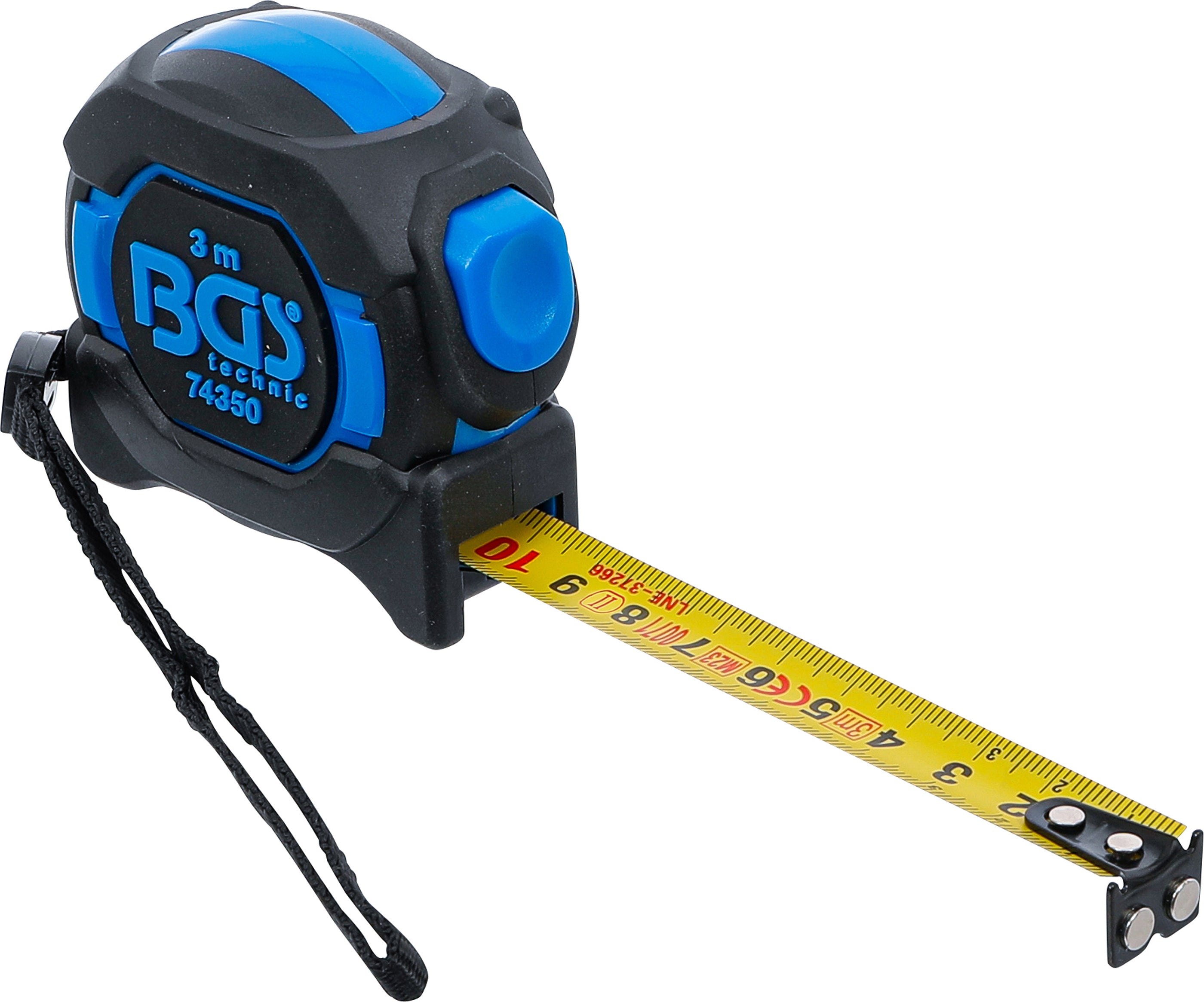 Rullemålebånd | 16 mm x 3 m