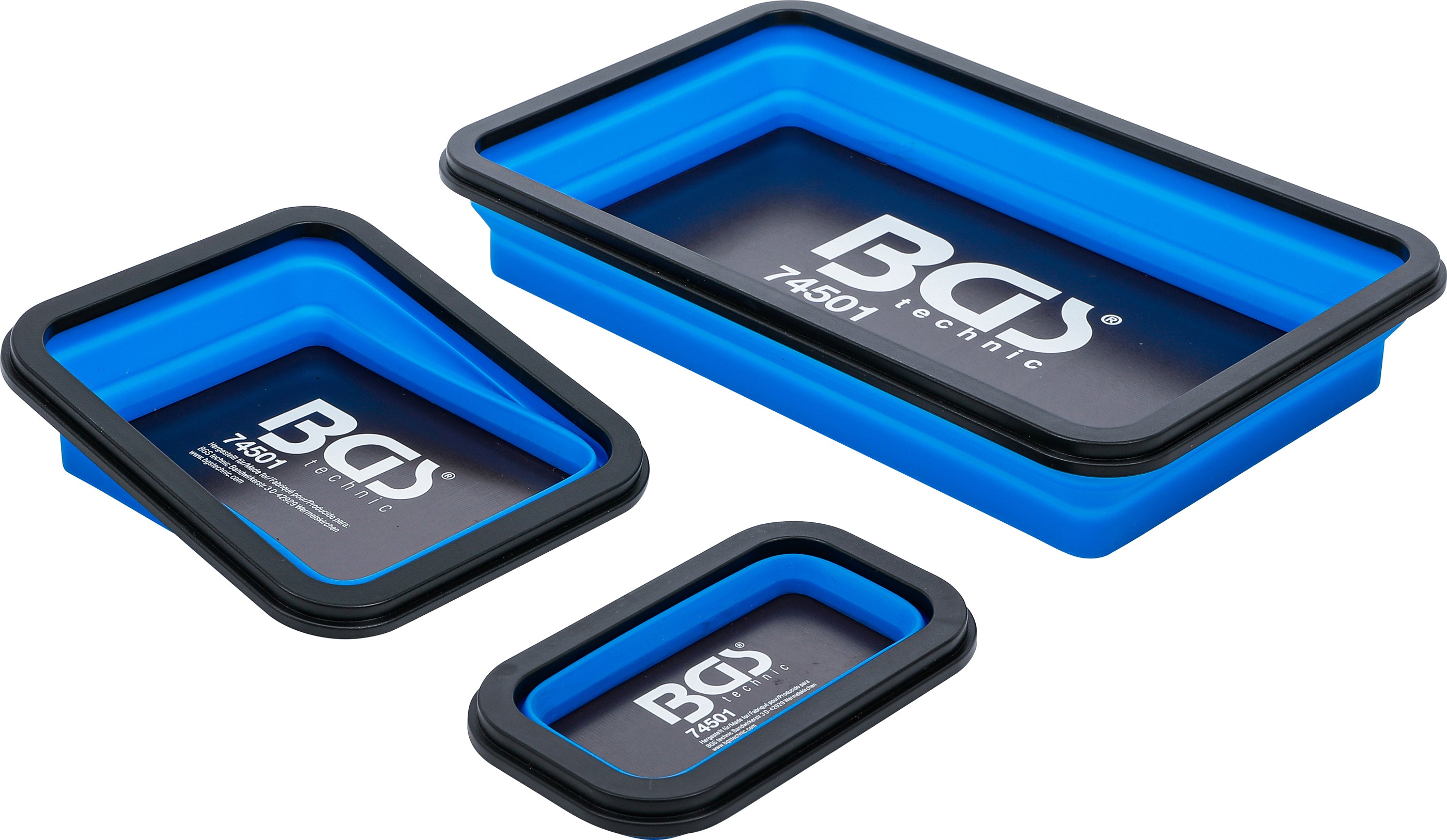 Magnetisk etuisæt | Silikone | foldbar | 3 dele