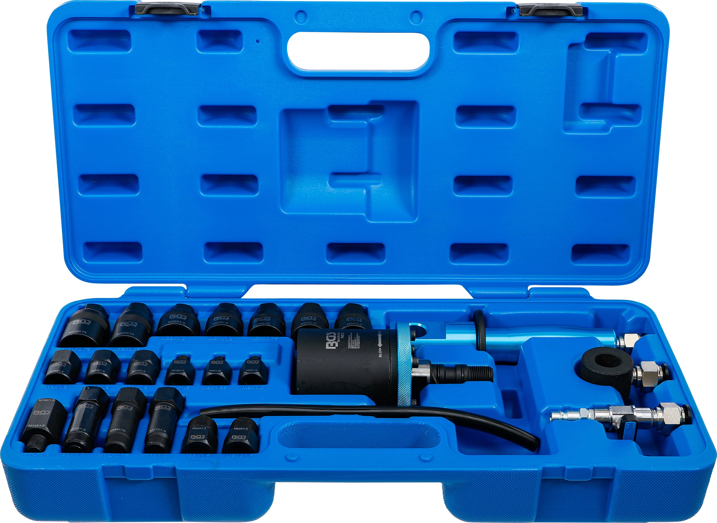 Pneumatisk injektorudtrækkersæt