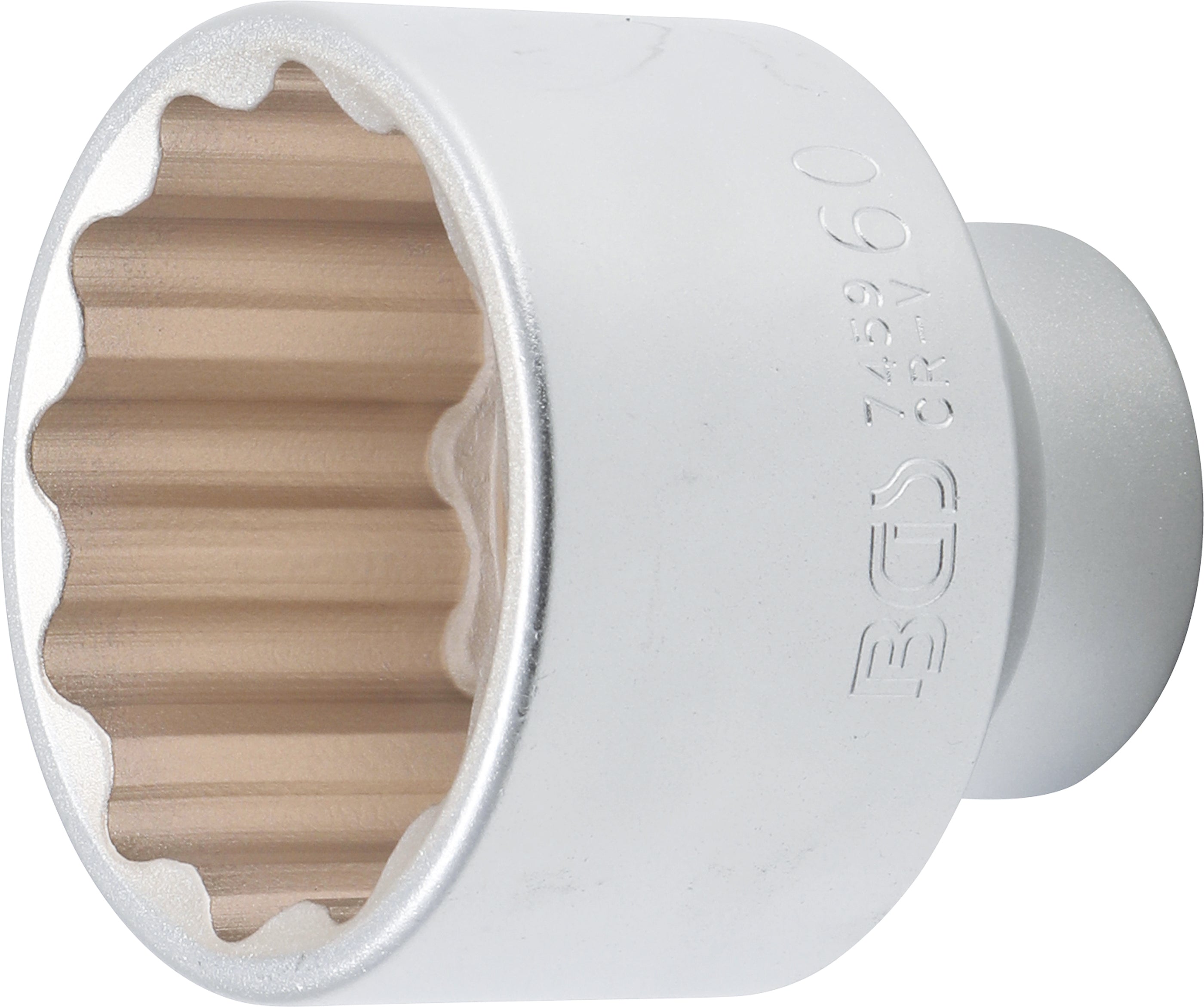 Sekskantet topnøgle | 20 mm (3/4") | 60 mm