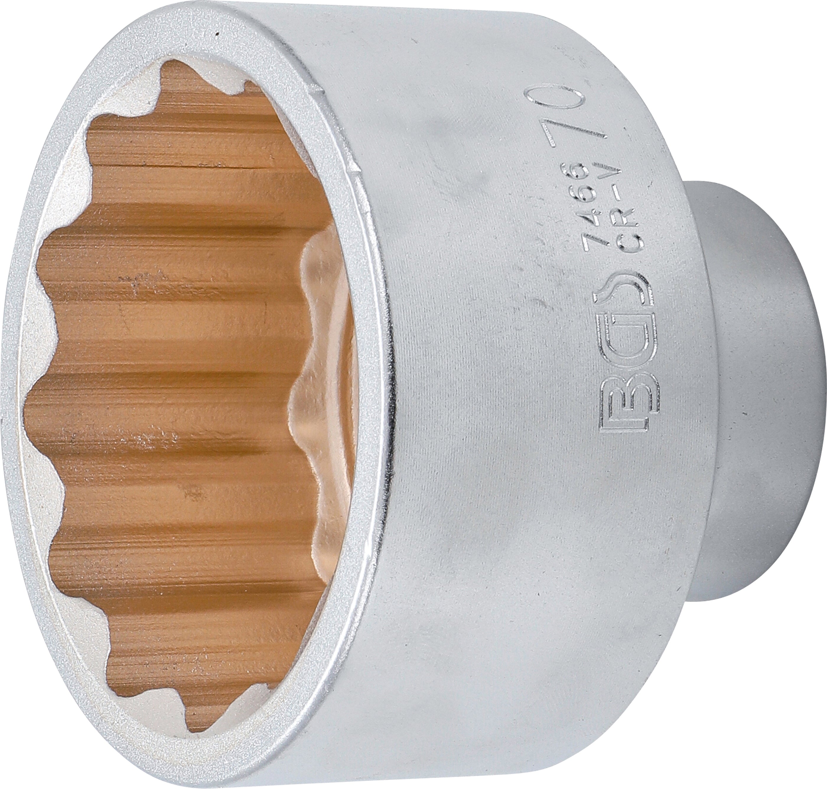 Sekskantet topnøgle | 20 mm (3/4") | 70 mm