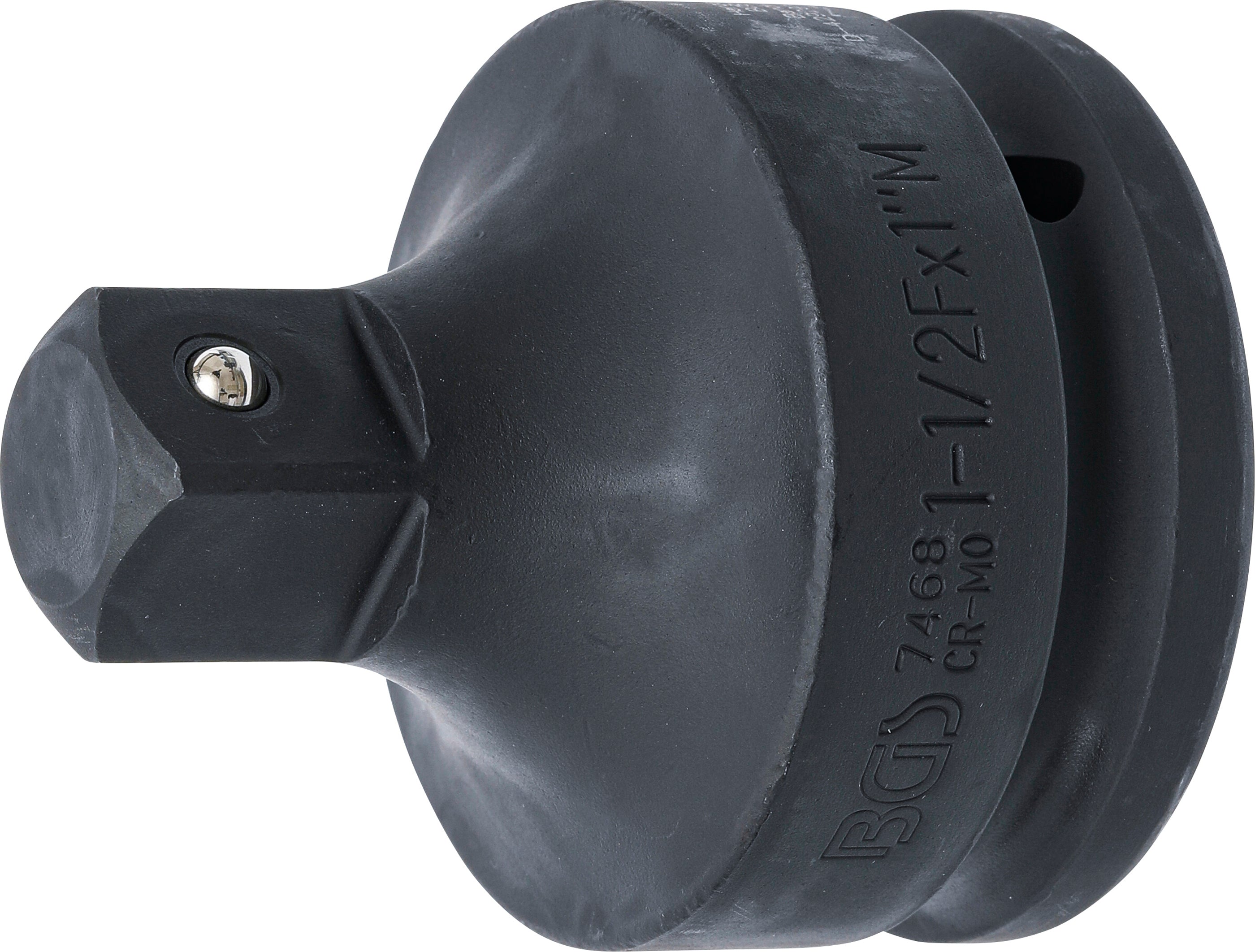 Kraft-Hylsnyckel-Adapter | Inre fyrkant 38 mm (1-1/2") - Yttre fyrkant 25 mm (1")