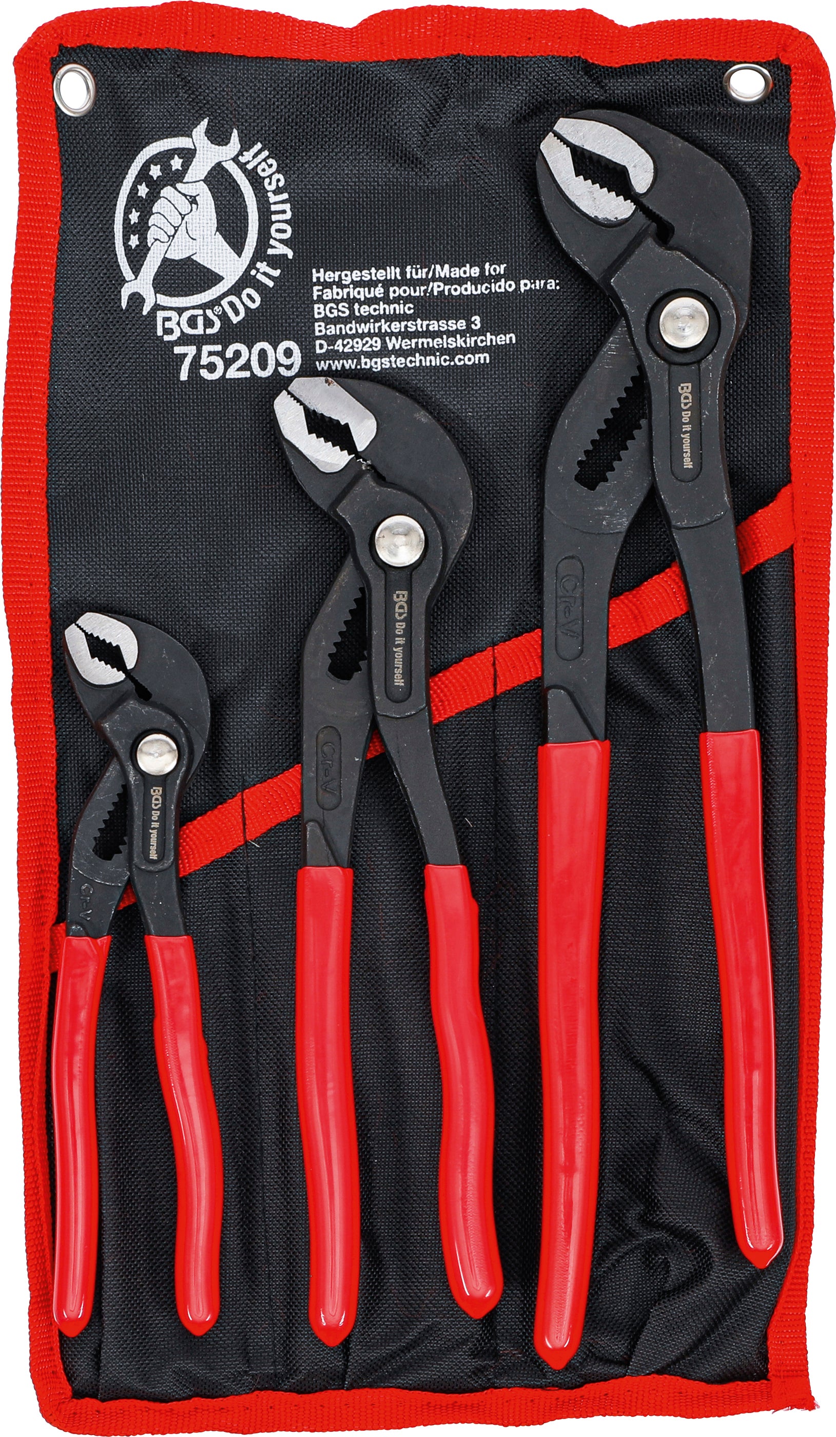 Polygrip-tang | 175 / 240 / 300 mm | 3 dele