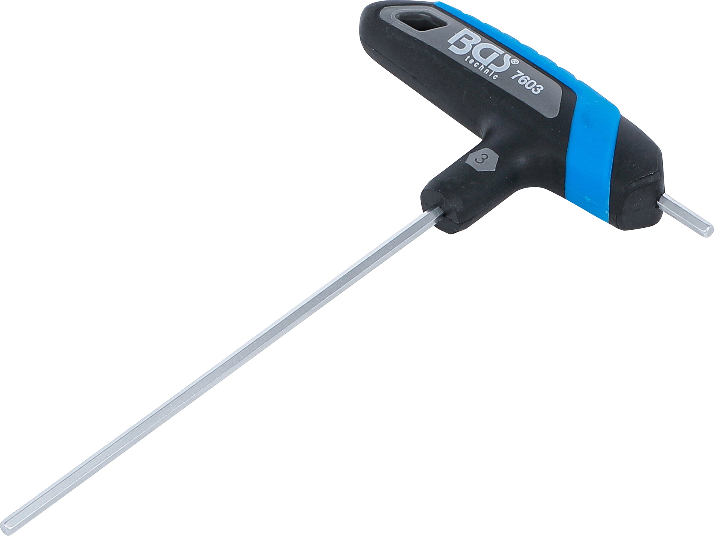 Skruvmejsel med T-handtag | Inre sexkant | 3 mm