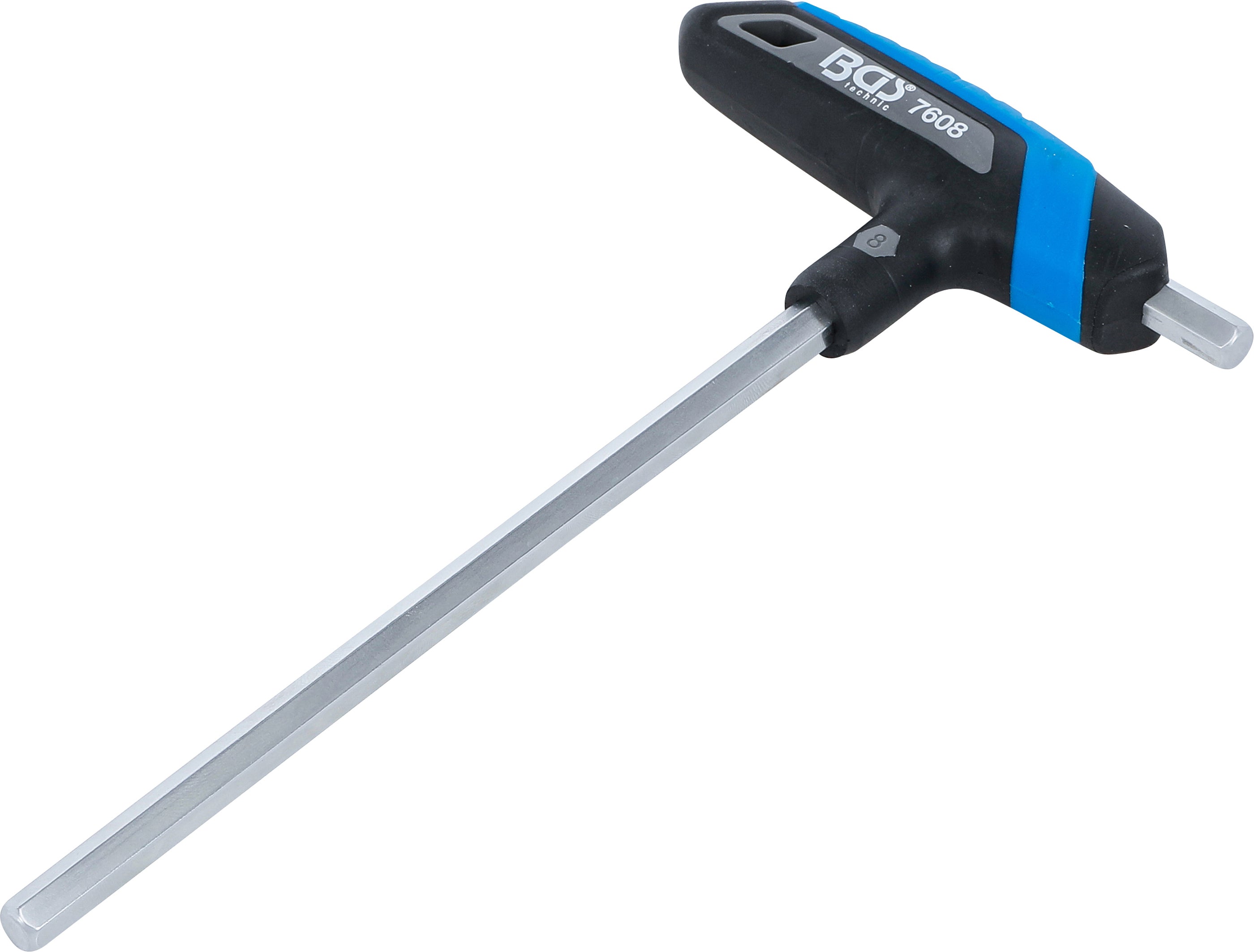 Skruvmejsel med T-handtag | Inre sexkant | 8 mm