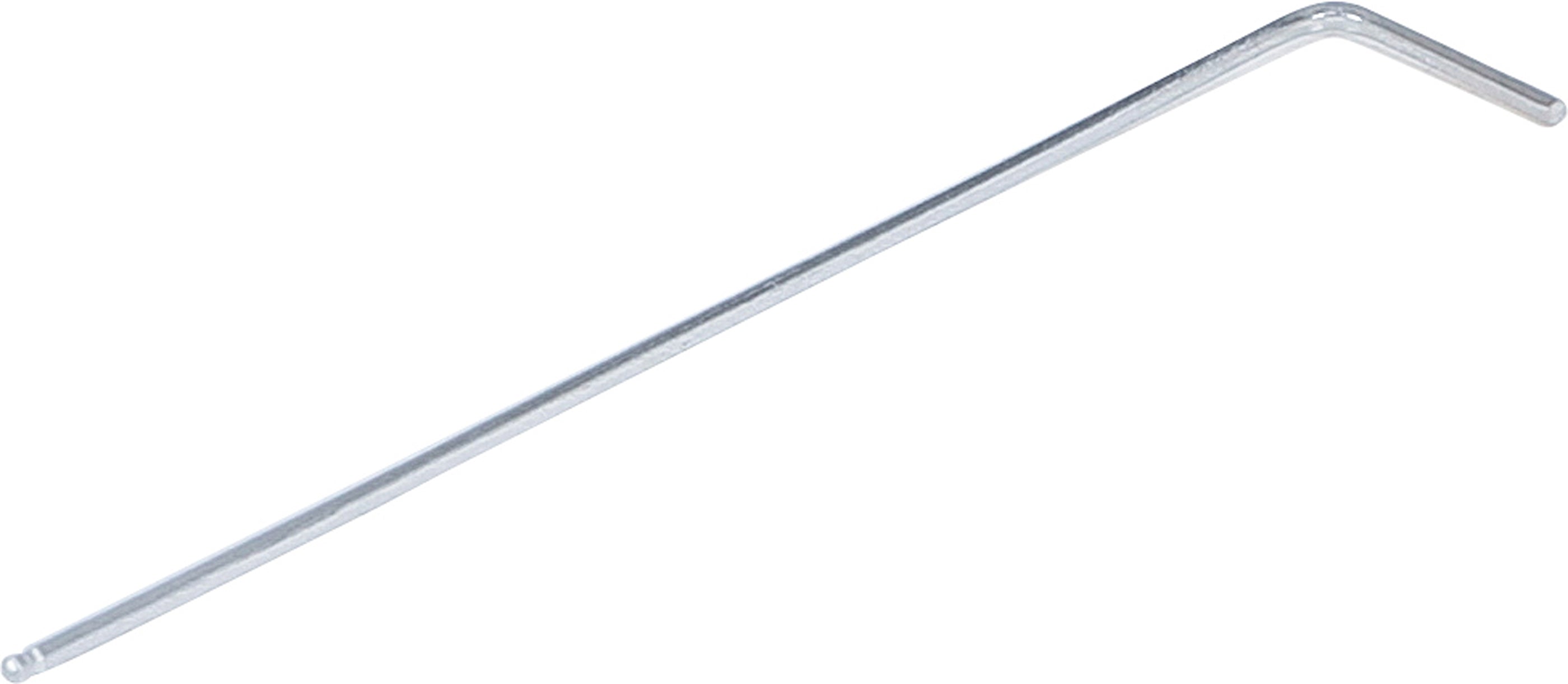 Vinkelnyckel | extra lång | Inre sexkant / Inre sexkant med kulhuvud 1,5 mm