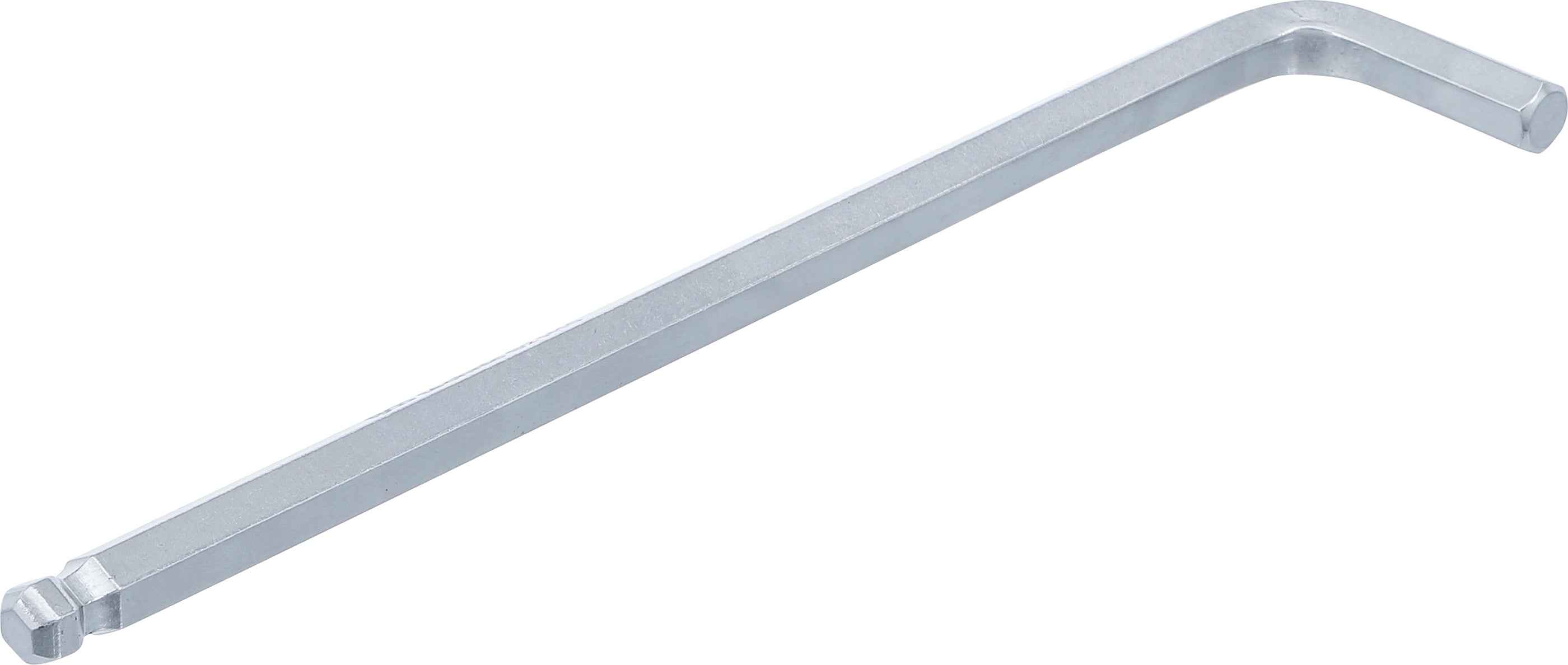 Vinkelnyckel | extra lång | Inre sexkant / Inre sexkant med kulhuvud 10 mm