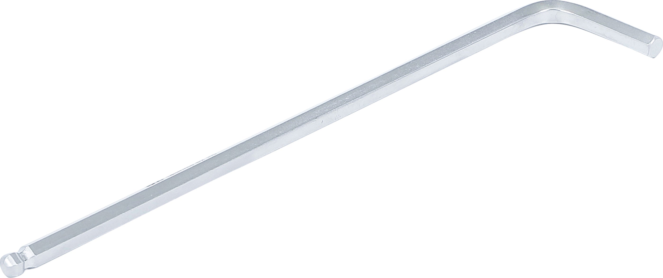 Vinkelnyckel | extra lång | Inre sexkant / Inre sexkant med kulhuvud 5 mm