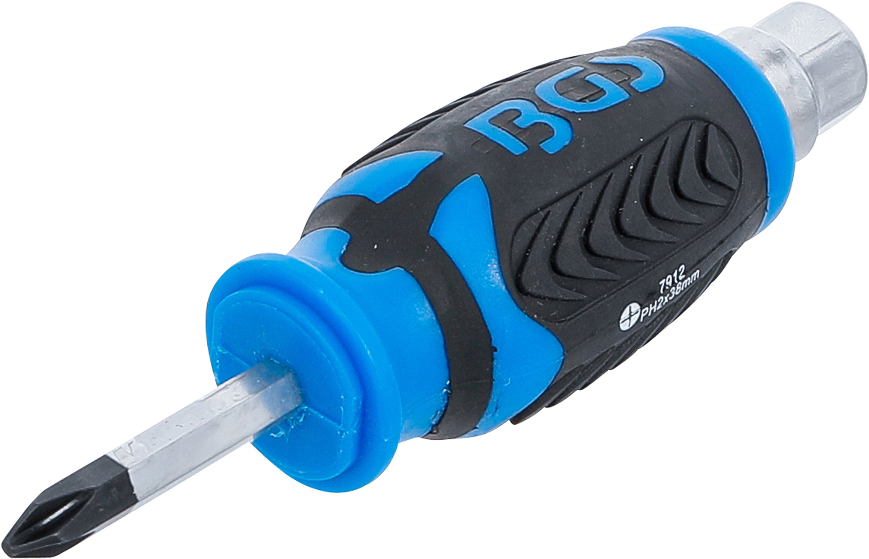 Skruvmejsel, klinga med Sexkant-Profil | Krysspår PH2 | Klinglängd 38 mm