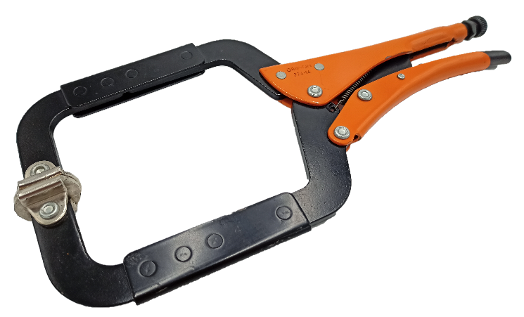 GRIP-ON C-klemmer med drejepuder 0-150 mm