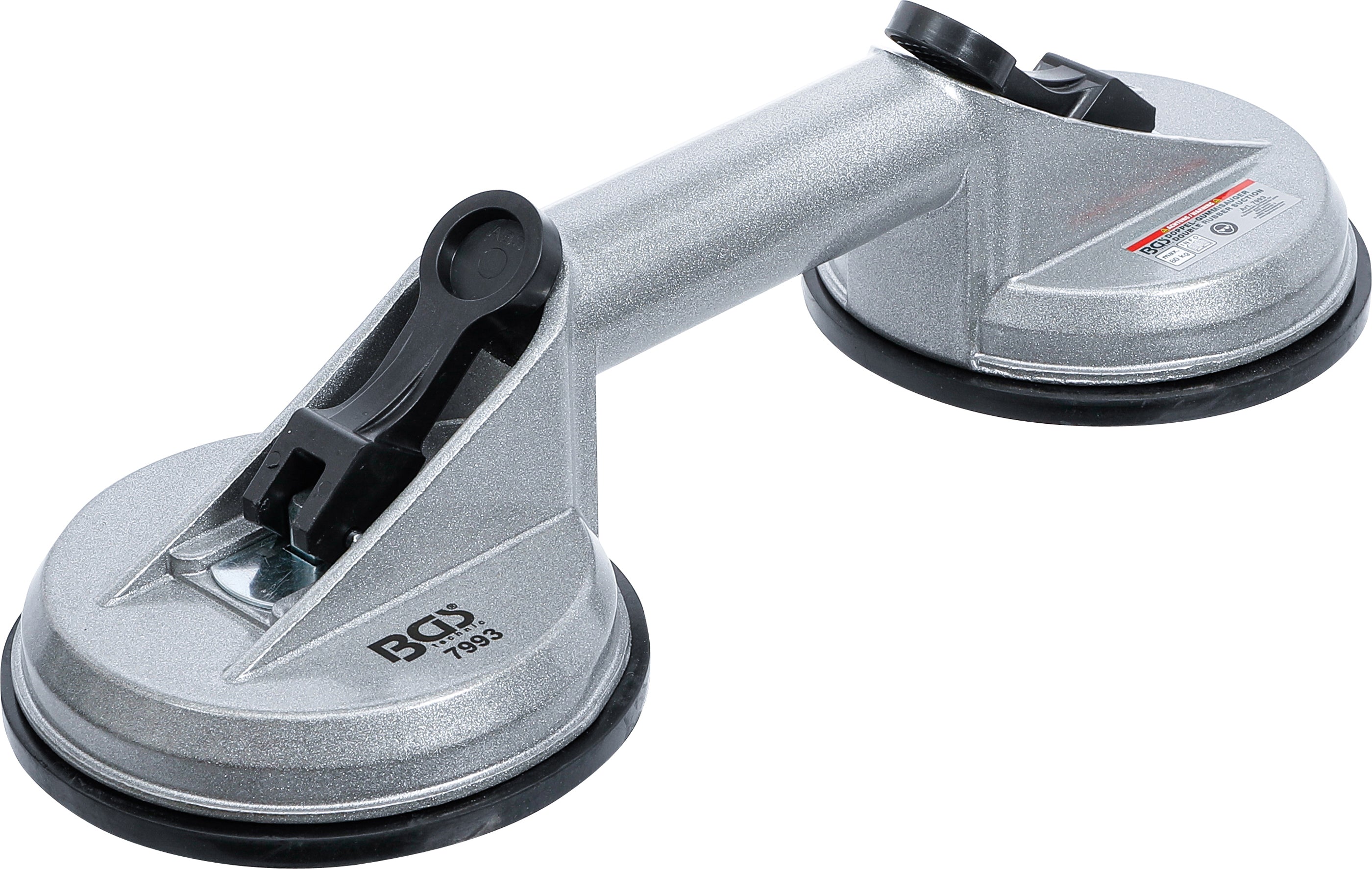 Dobbelt gummiskraber | Aluminium | Ø 115 mm