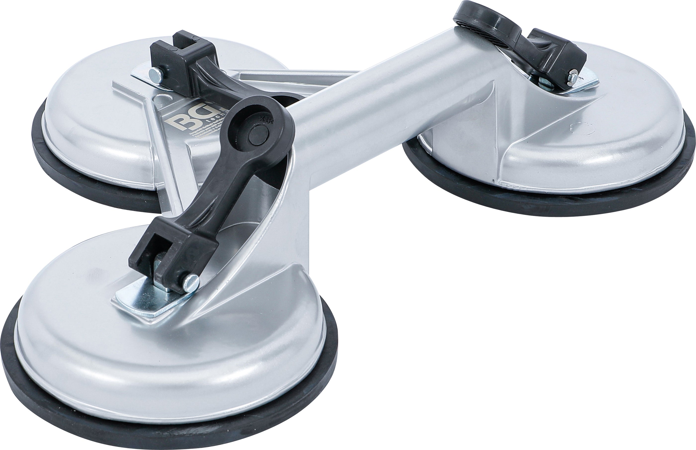 Tredobbelt gummiskraber | Aluminium | Ø 115 mm