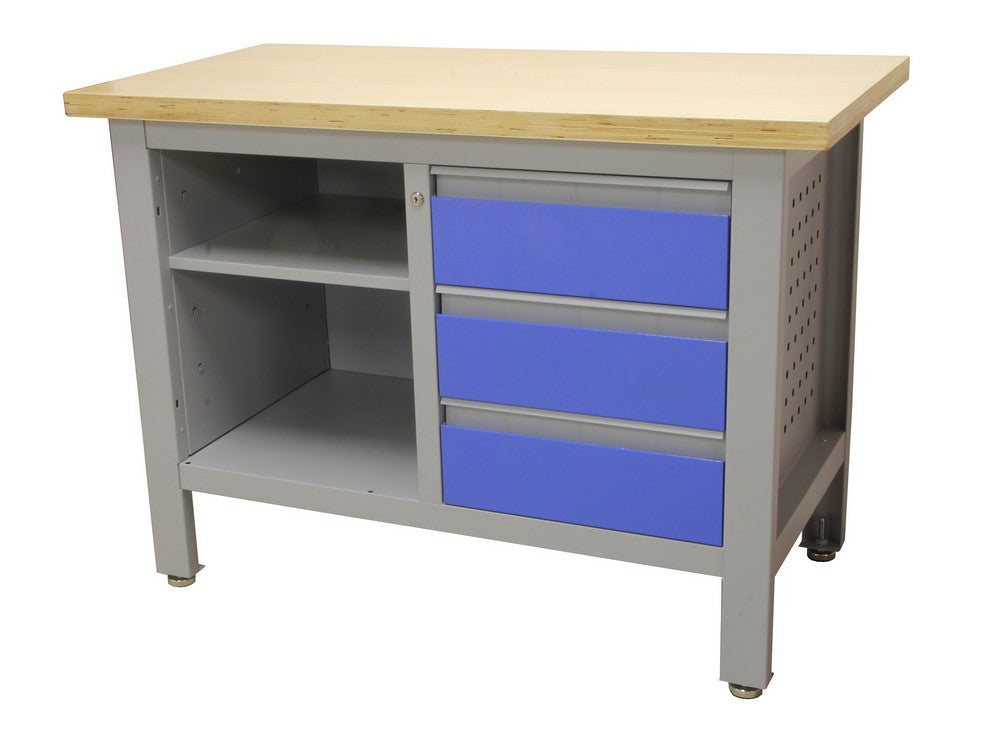 Arbetsbänk med hurts 1200x600x870