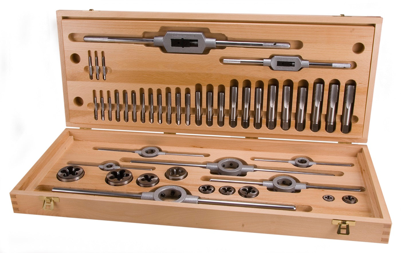 RUKO Gevindsæt 1/4"-1" UNC 44 dele