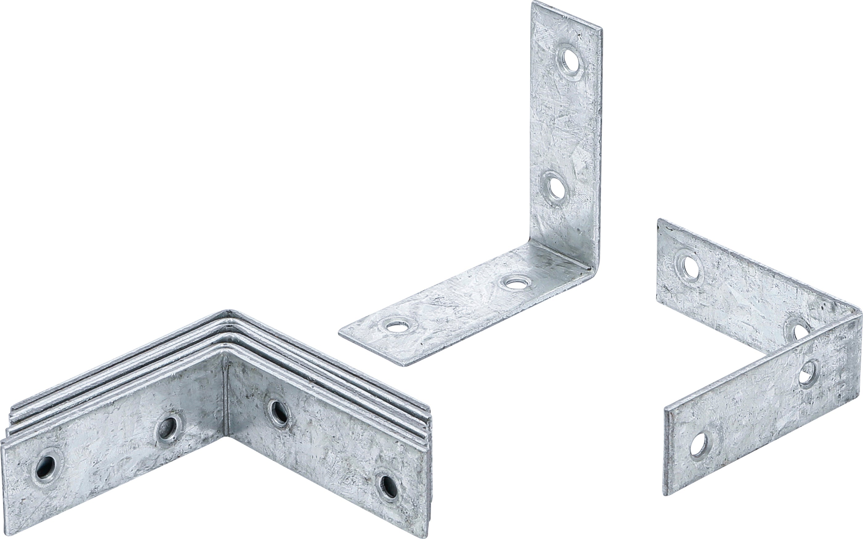 Vinkelbeslag | 60 x 60 x 20 mm | 8 dele
