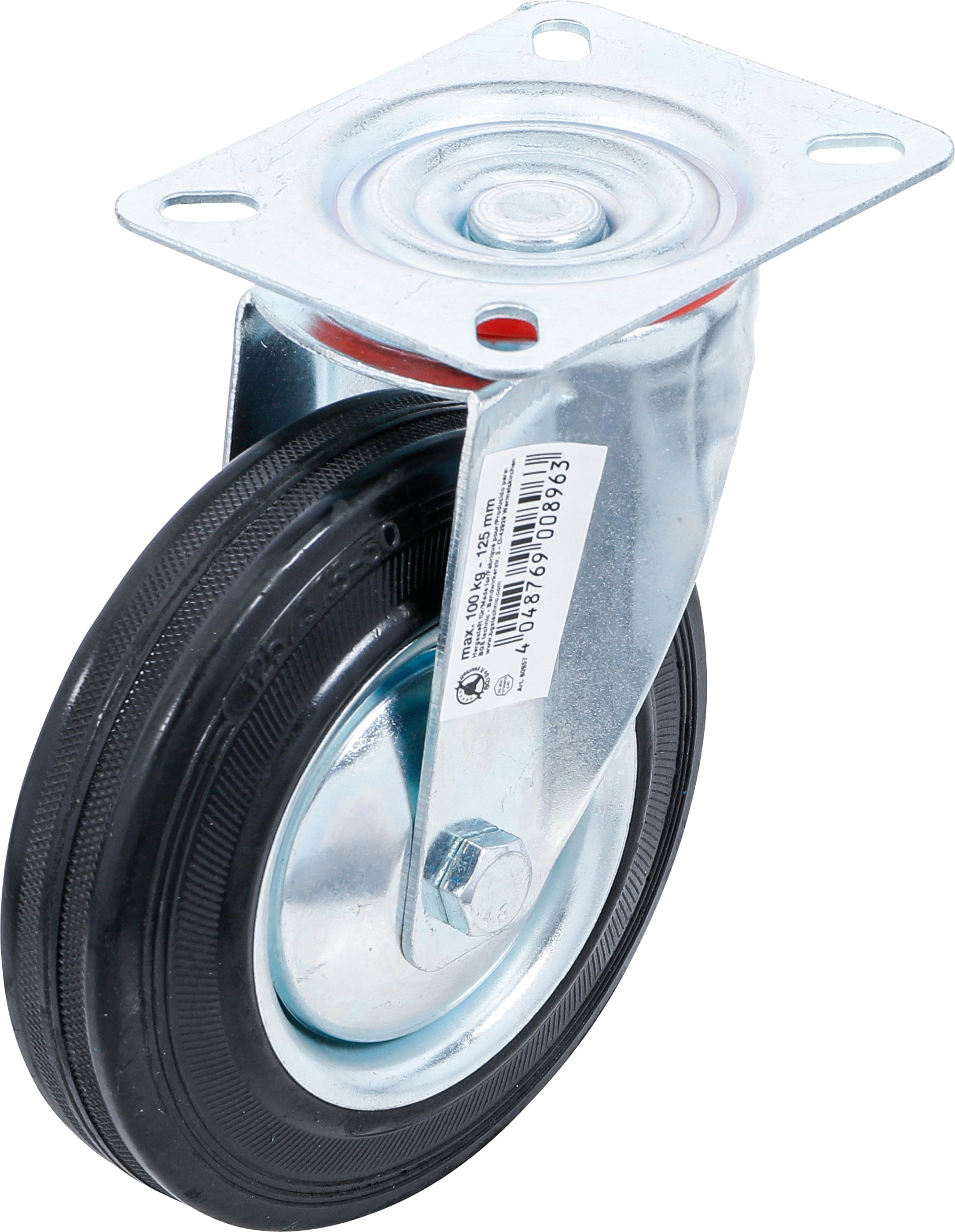 Styrerulle | Med skruebase | Ø 125 mm