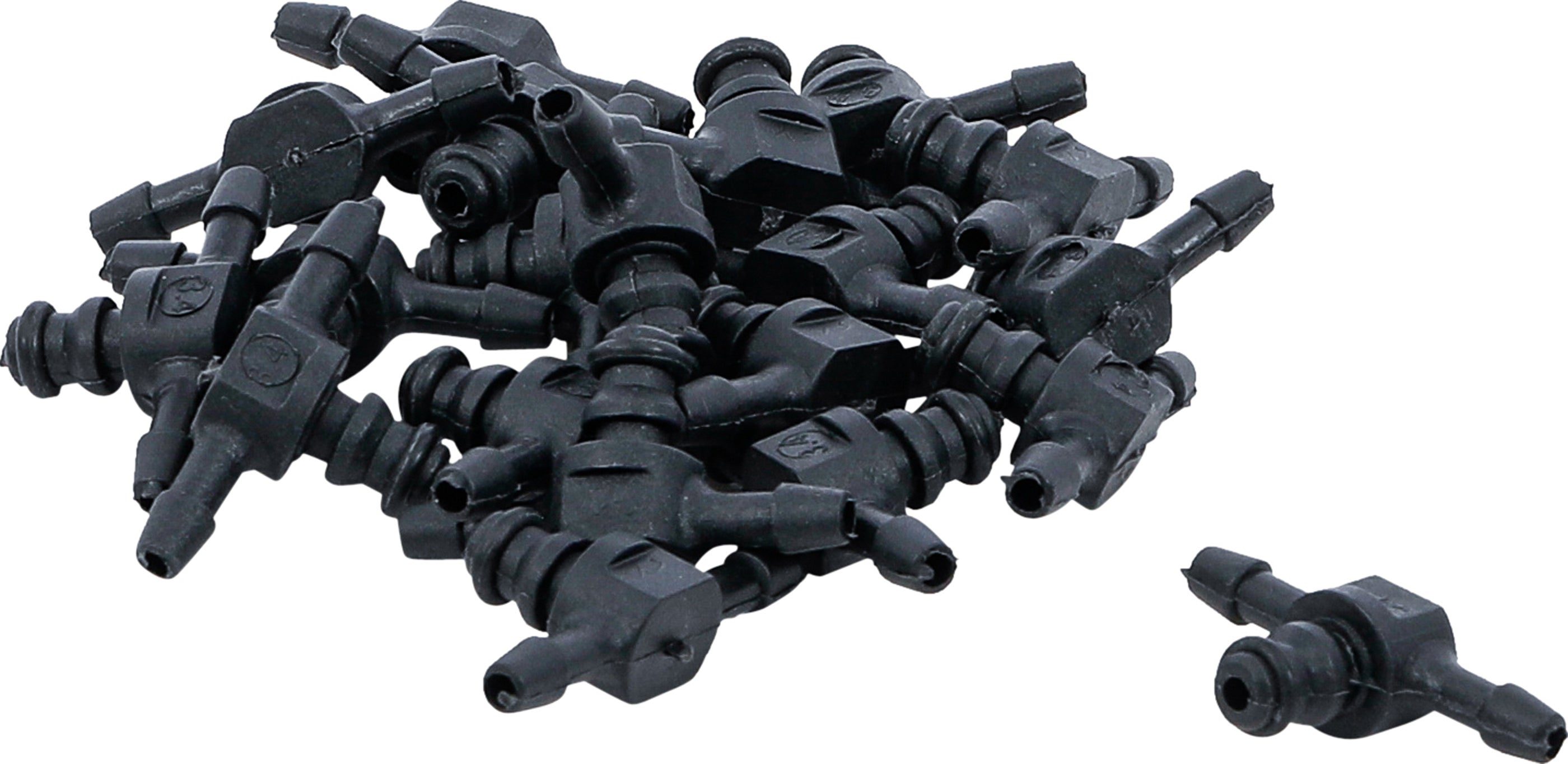 Sæt med plastforbindelseselementer | T-form | 30 dele