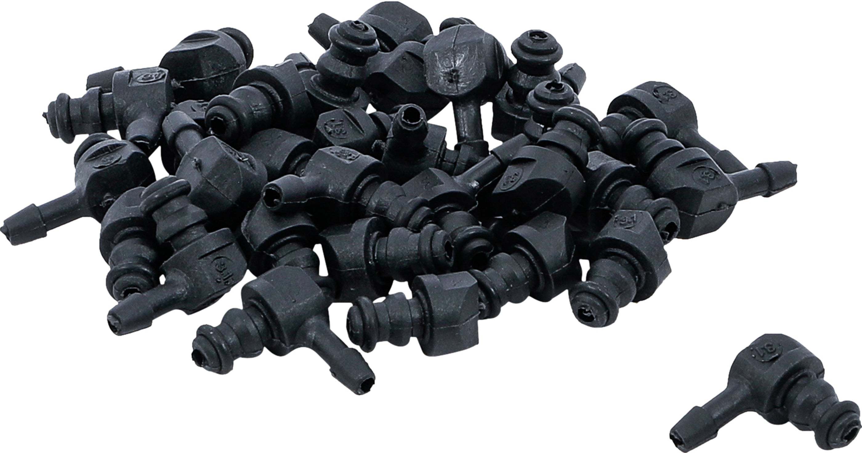 Plastikforbindelsessæt | L-form | 30 dele