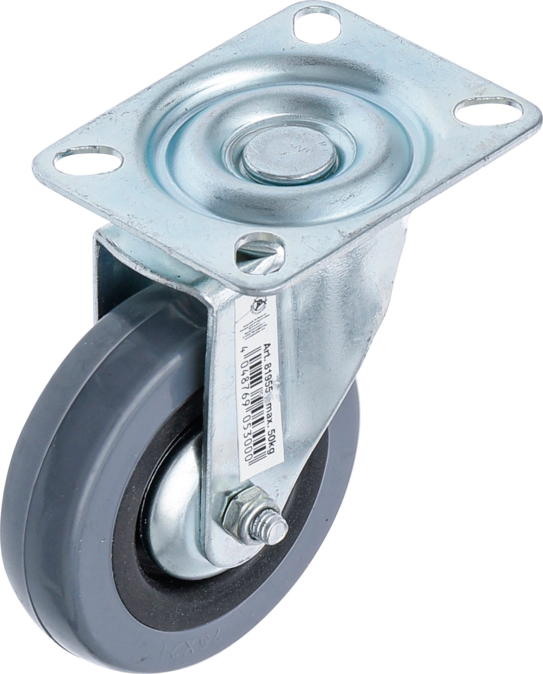 Styrerulle | med skruebase | Ø 75 mm