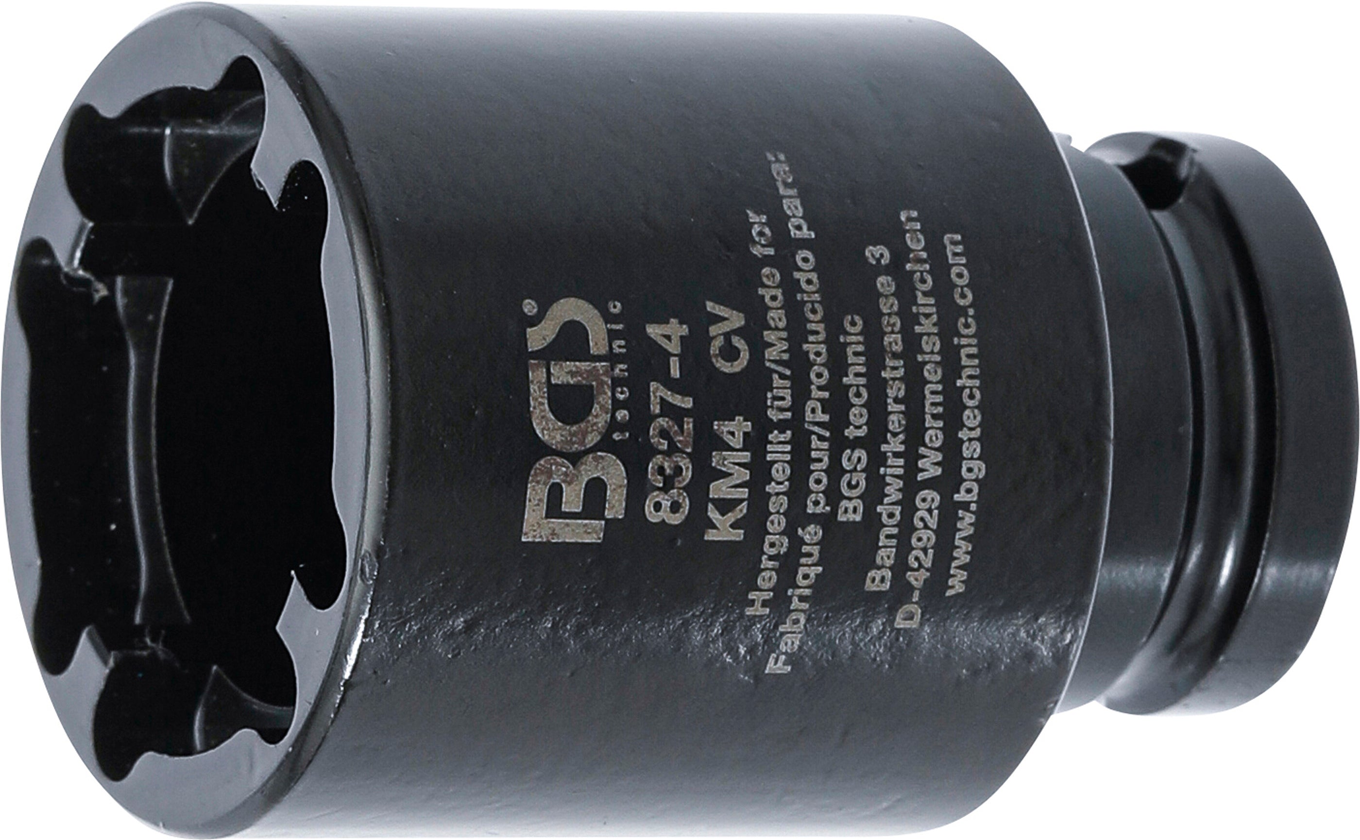 Hagemøtriknøgle | Indvendige bolte | KM4