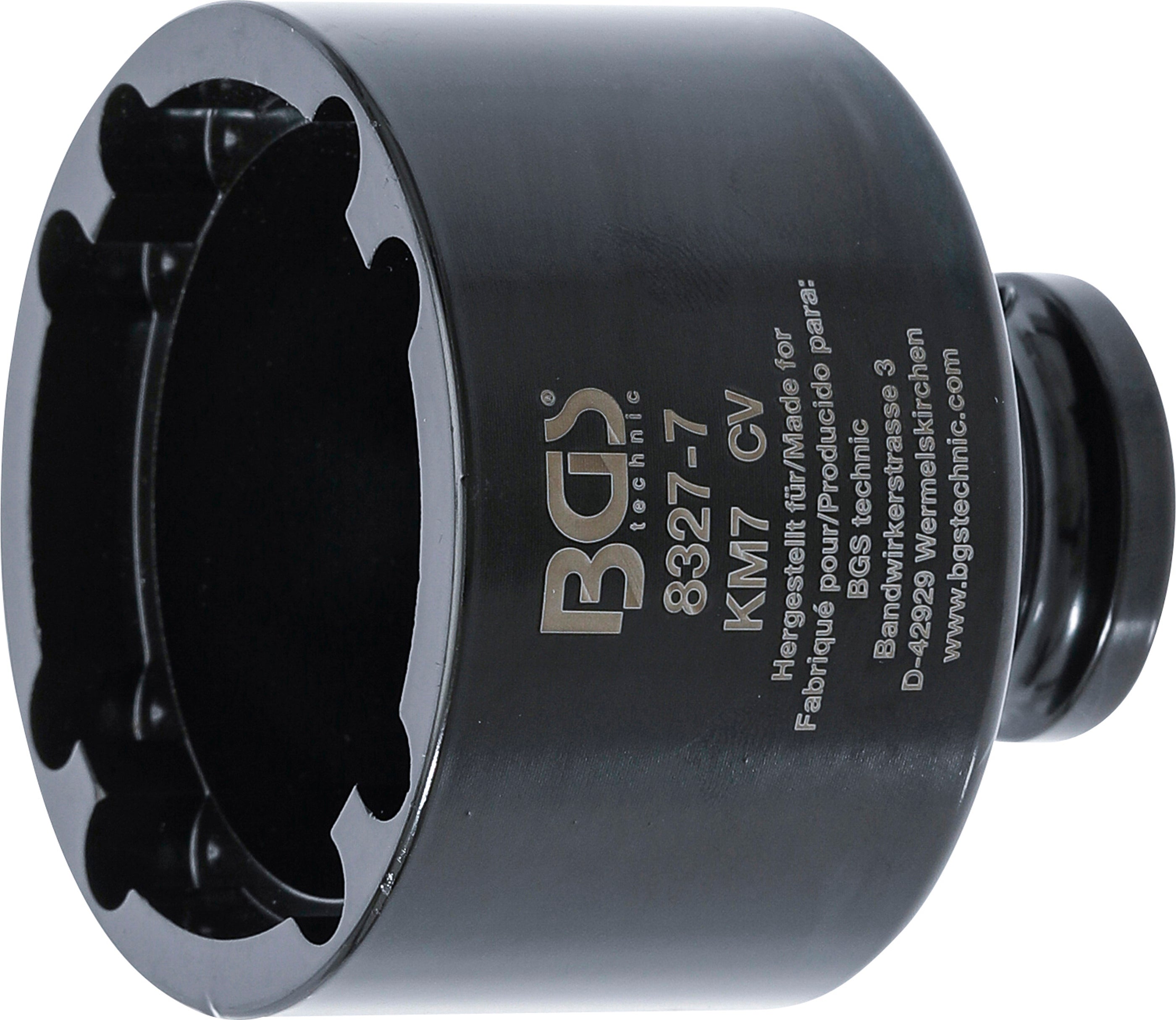 Hagemøtriknøgle | Indvendige bolte | KM7