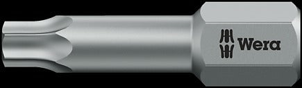WERA 867/1 TZ TX 25 x 25 mm Bits for TORX socket screws TX 25x25