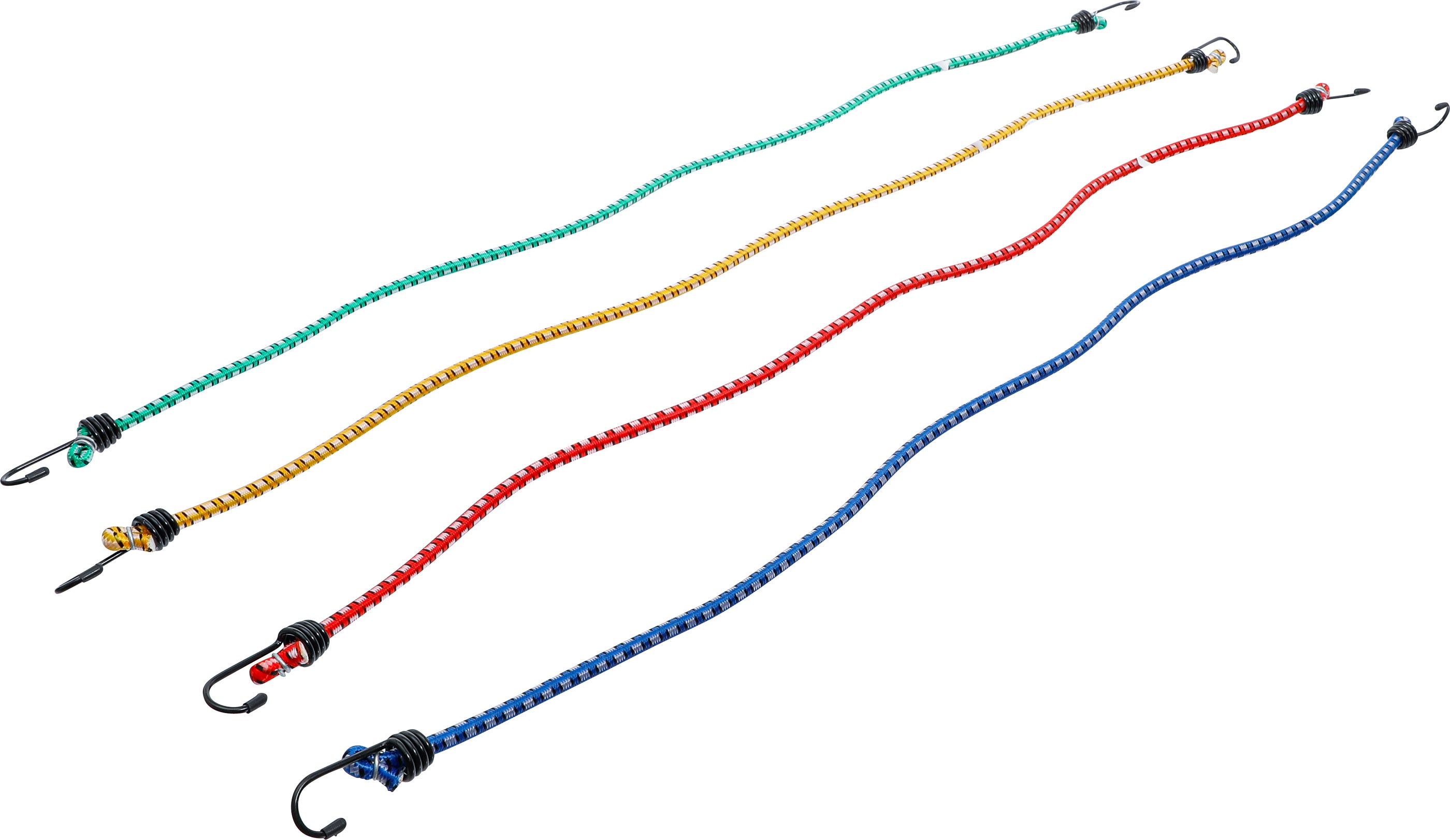 Bagagestrammersæt | 800 mm | 4 dele