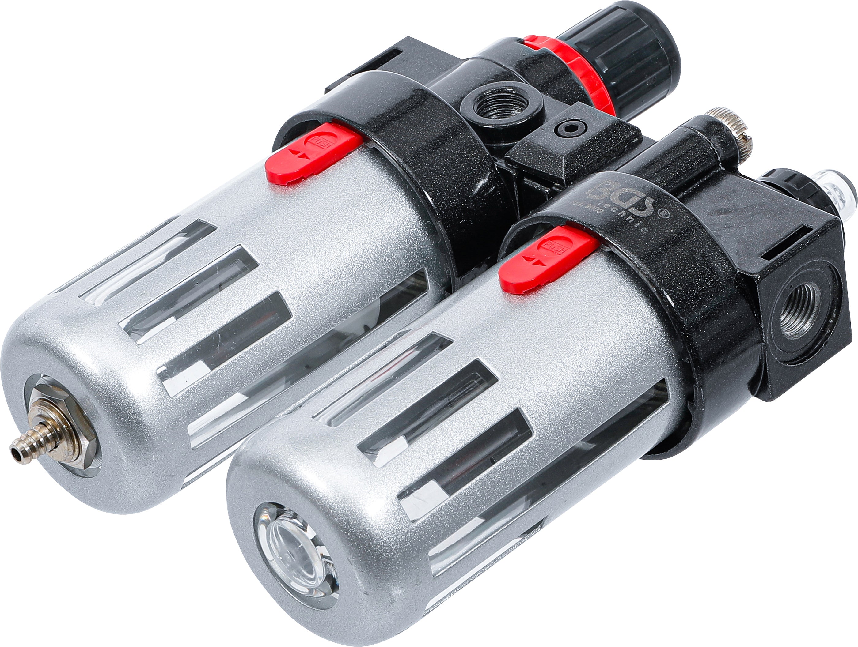 Trykluftfilter/smøreenhed med trykregulator