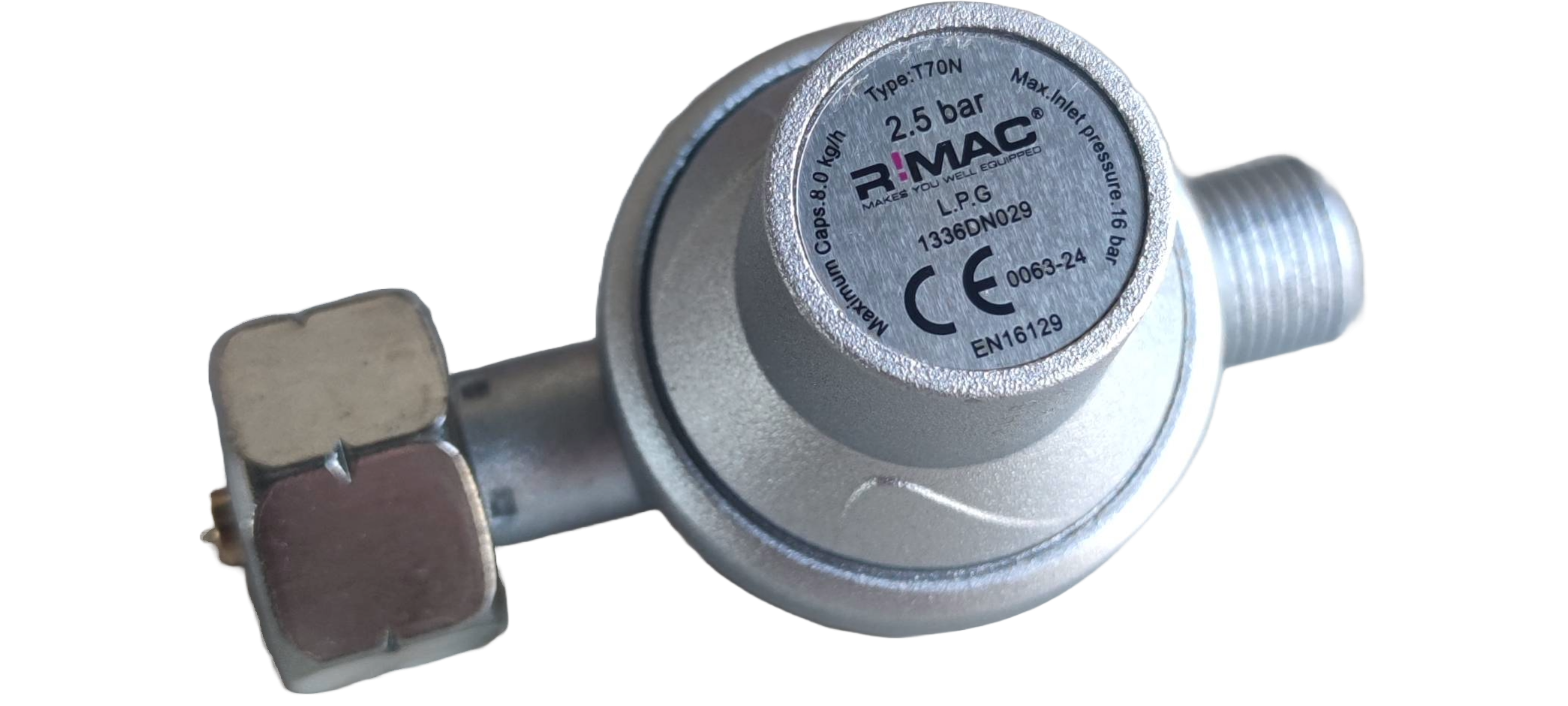 LPG-regulator 2,5 bar / 8 kg Polen