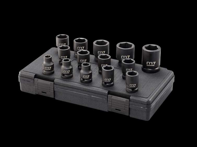 M7 Krafthylsor i set 1/2"_10.11.12.13.14.15.16.17.18.19.21.22.26.27