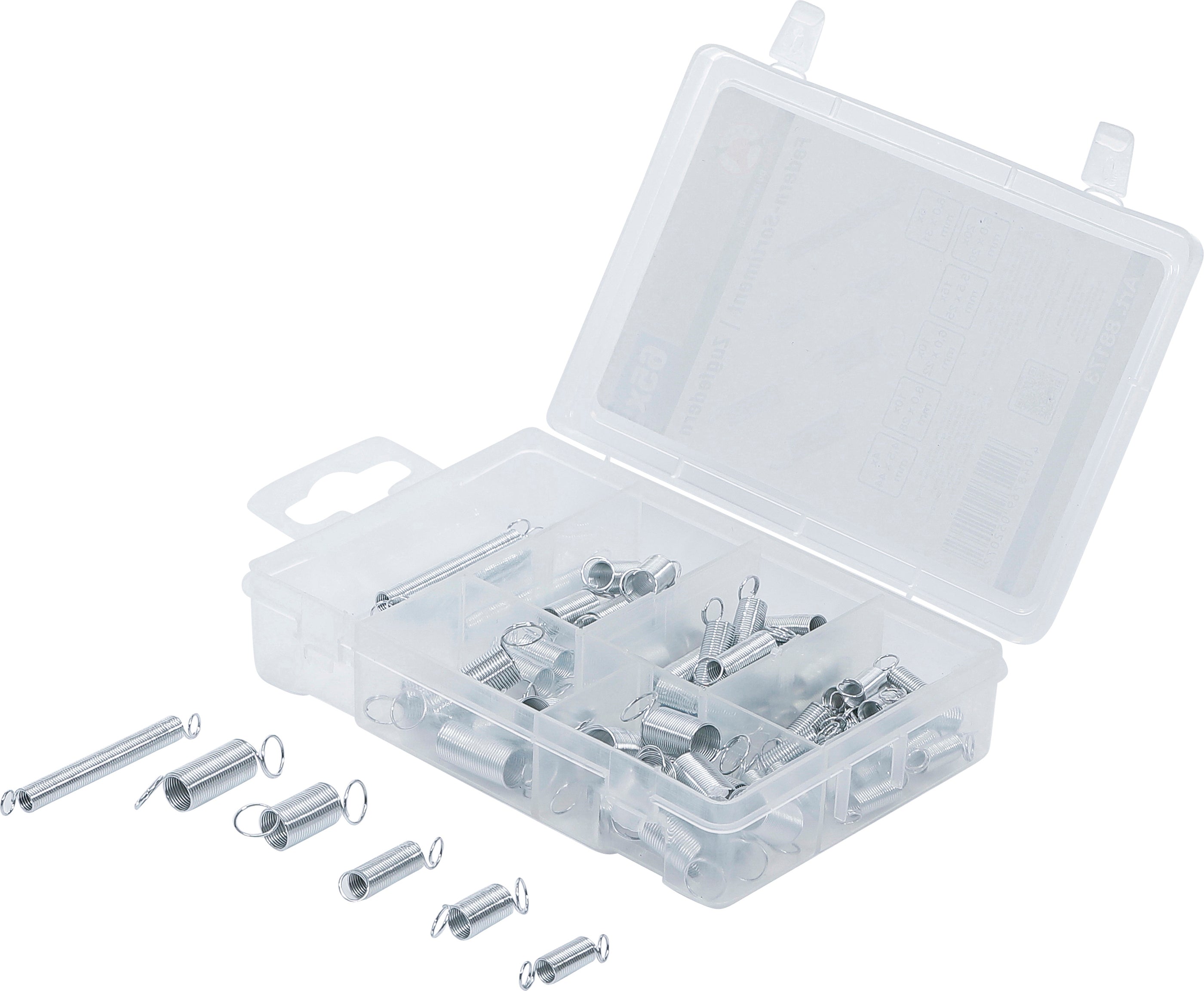 Fjedersortiment | Spændingsfjeder | 65 dele