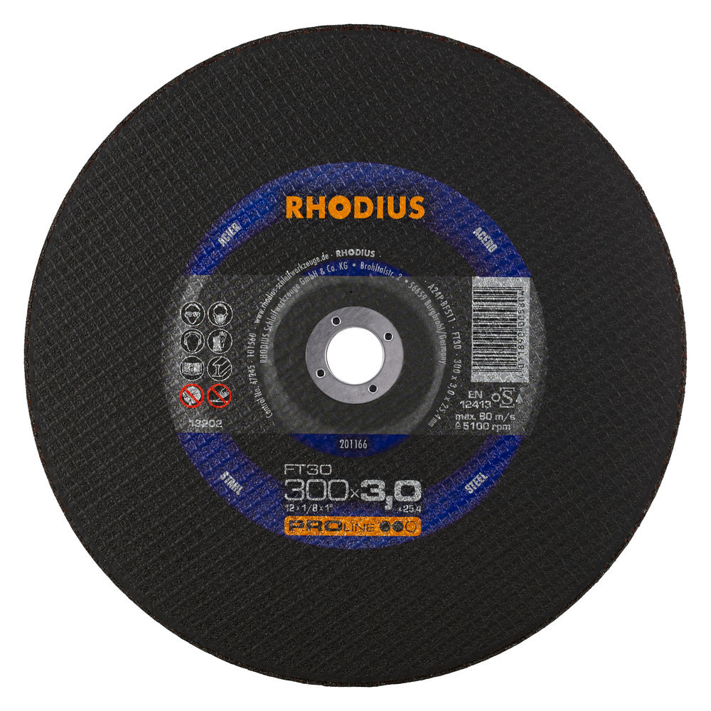 RHODIUS FT30 Skæreskive 300x3,0x25,4 (25 stk.) 