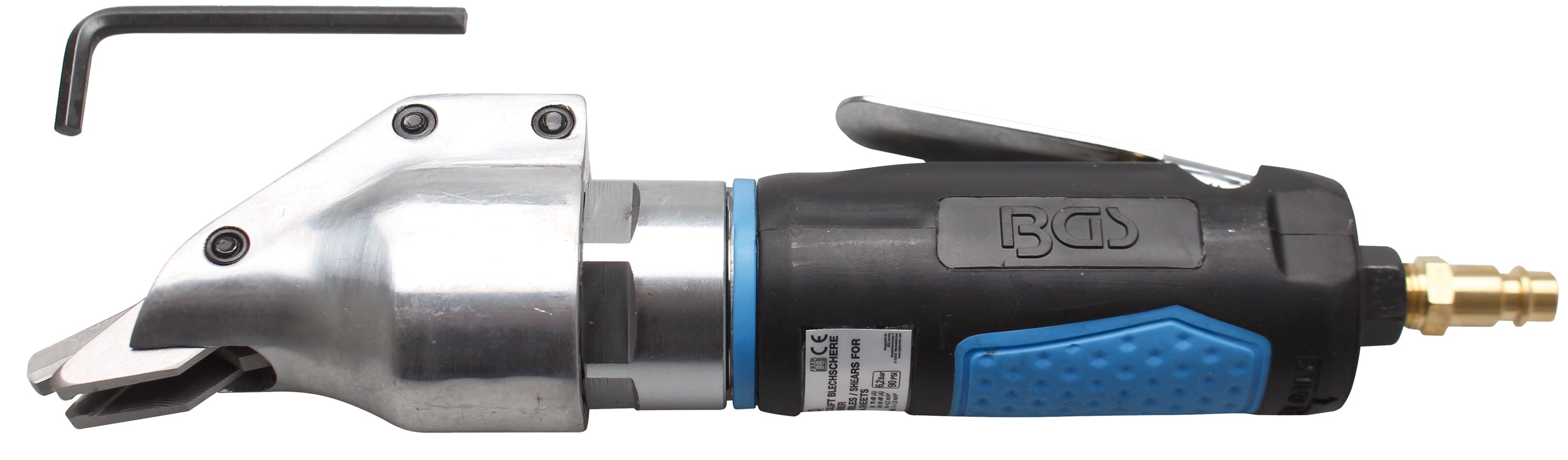 Tryckluft-plåtsax / nibbler