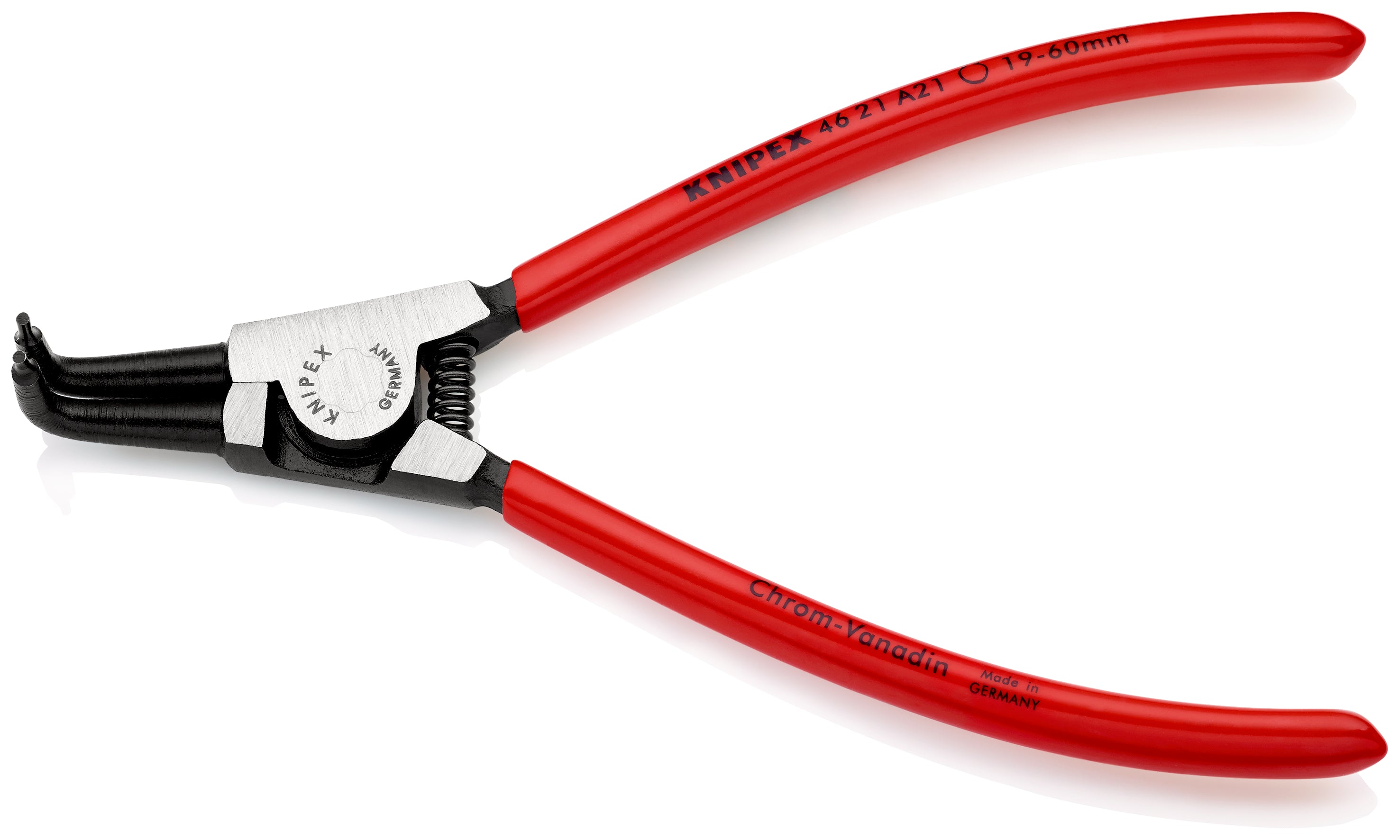 KNIPEX Låsringstång för ytterringar på axlar A21 19-60 mm