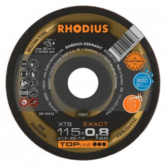 RHODIUS Skæreskive XT8 115x0,8x22,23 (50 frp)