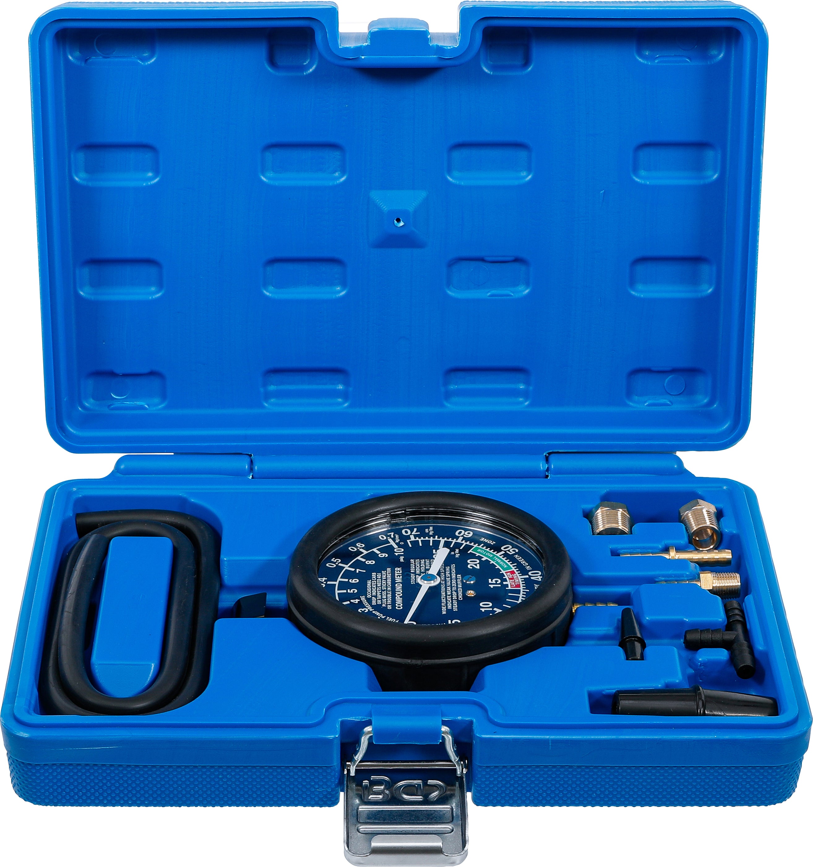 Vakuum- og brændstofpumpetester