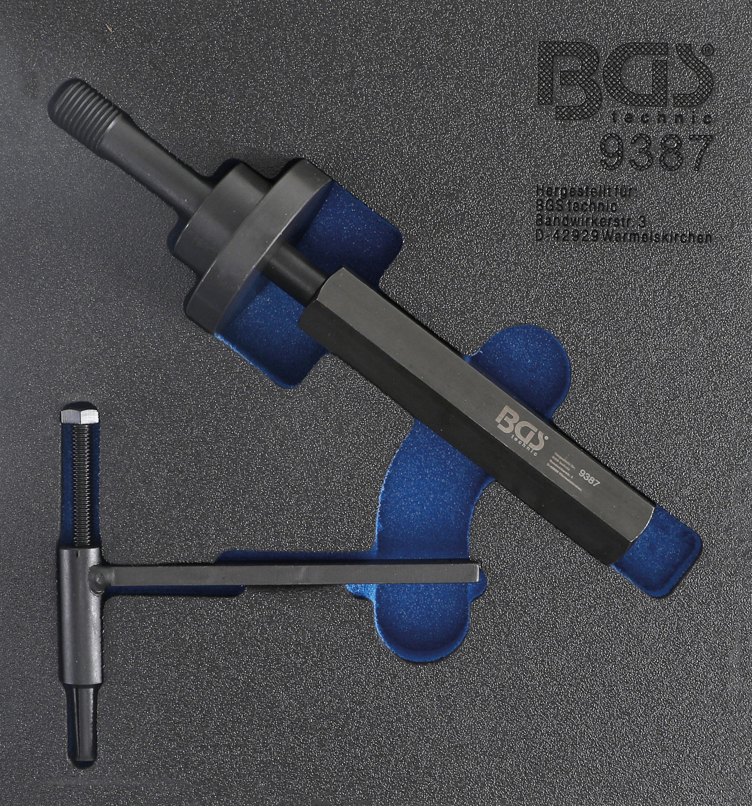 Værkstedsvognsindsats 1/6: Knastremsdæksel-justering og impeller-afmontering-værktøjssæt | til Ford 1.8 Tddi / TDCi