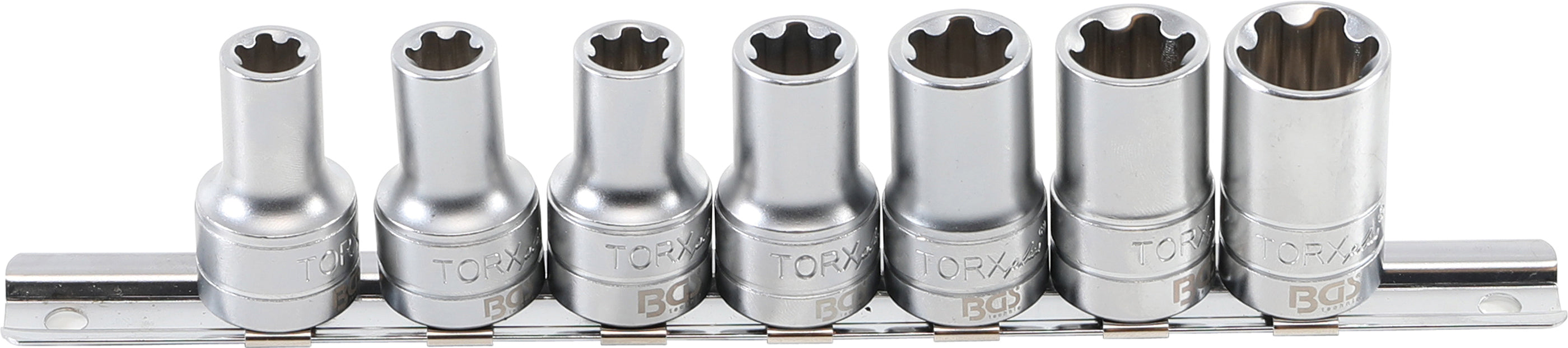 Topnøglesæt T-Profile Plus (til Torx Plus) | 10 mm (3/8") | 10EP - 20EP | 7 dele
