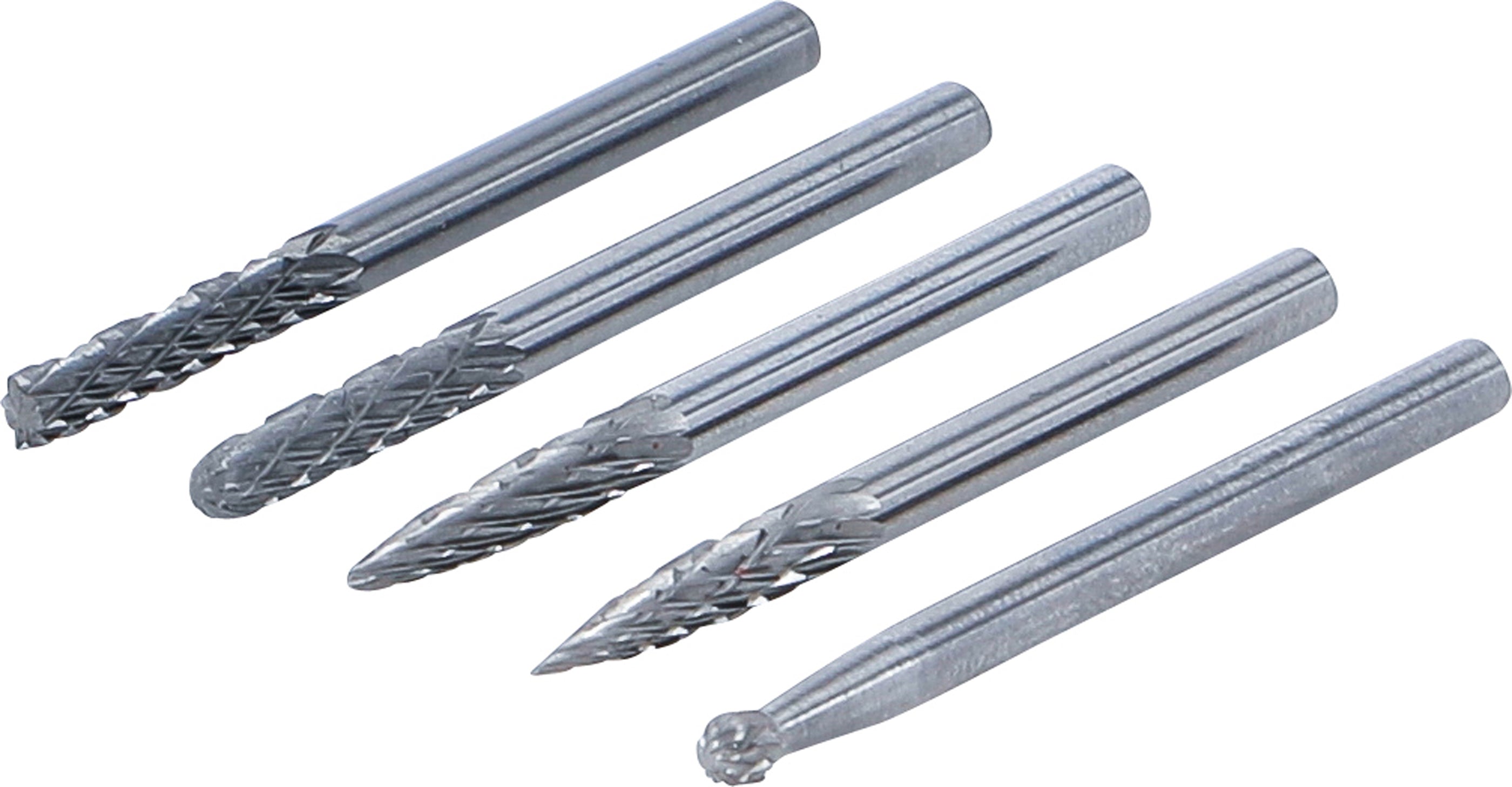 HSS-fræseværktøjssæt, ekstra kort | 5 dele