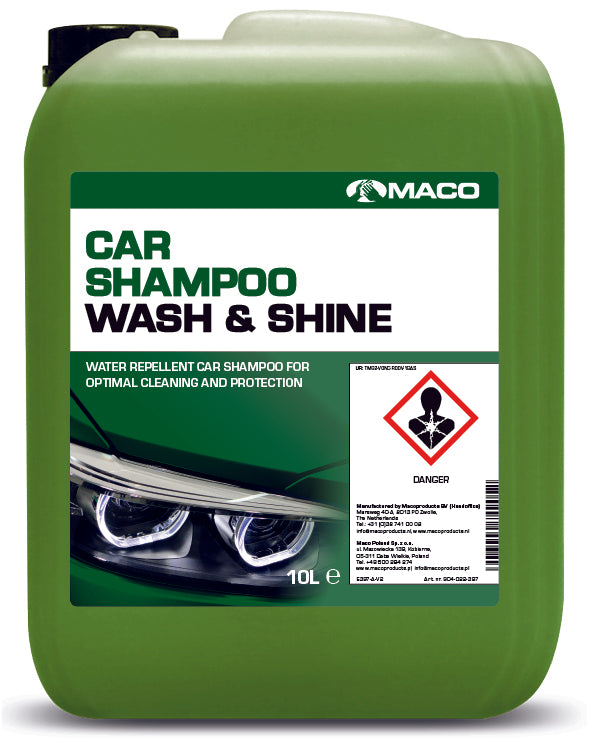 MACO Bilshampoo Vask &amp; Glans 10L