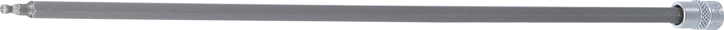 Bitindsats | Længde 300 mm | 6,3 mm (1/4") | Indvendig sekskant med kuglehoved 4 mm