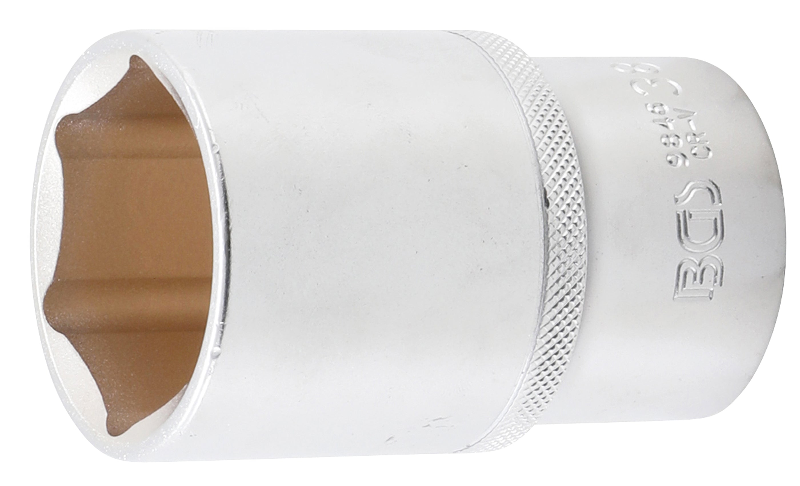 Topnøgle sekskant, dyb | 12,5 mm (1/2") | 38 mm