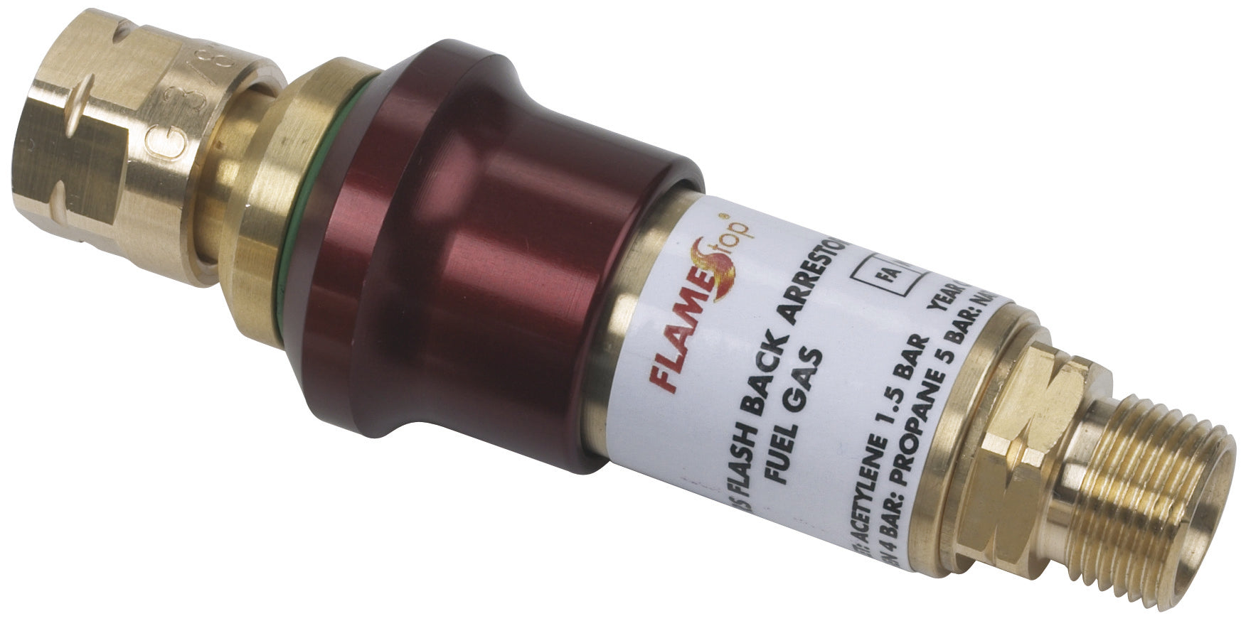 Bakslagsspärr återställbar Ac