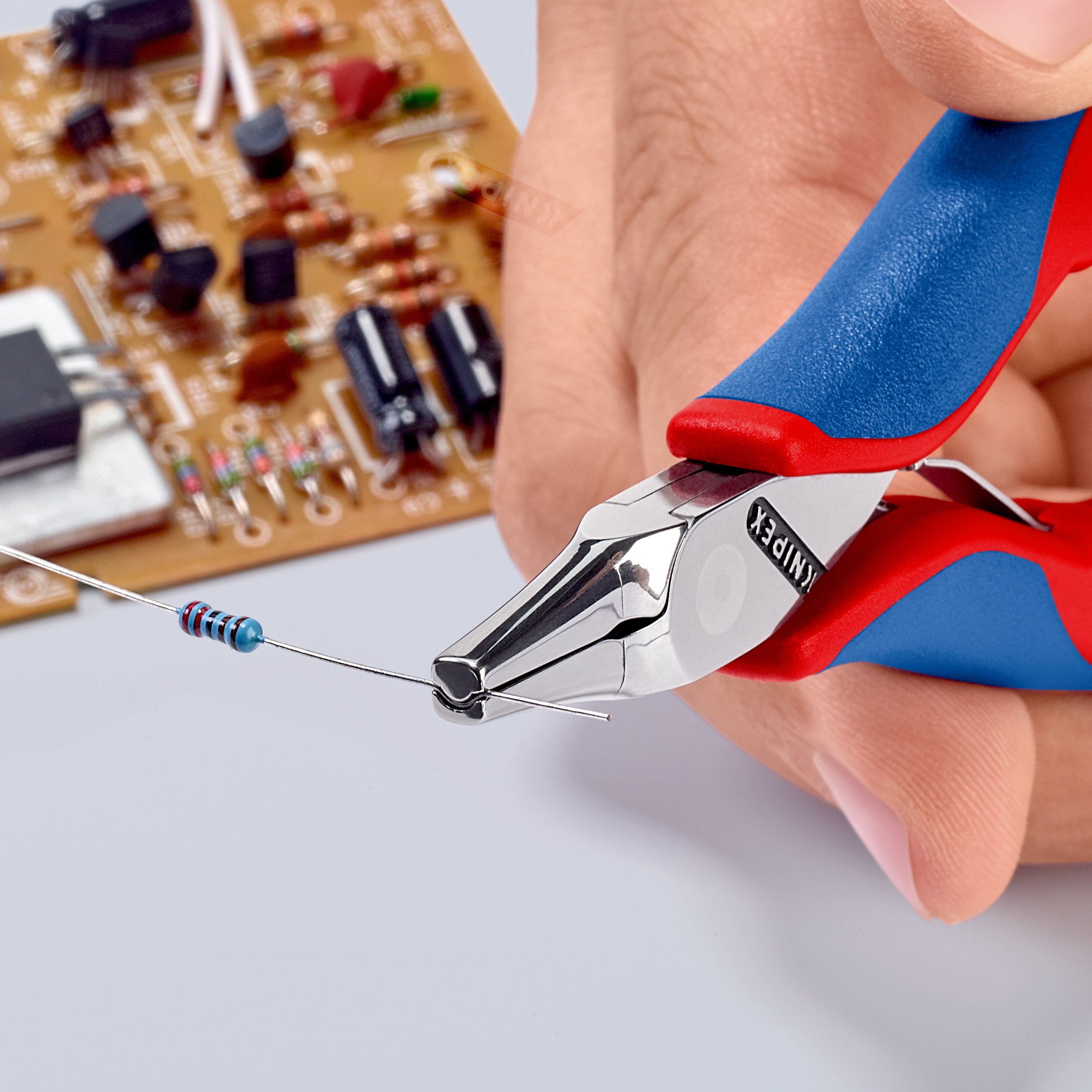 KNIPEX Elektronik monteringstang 130 mm