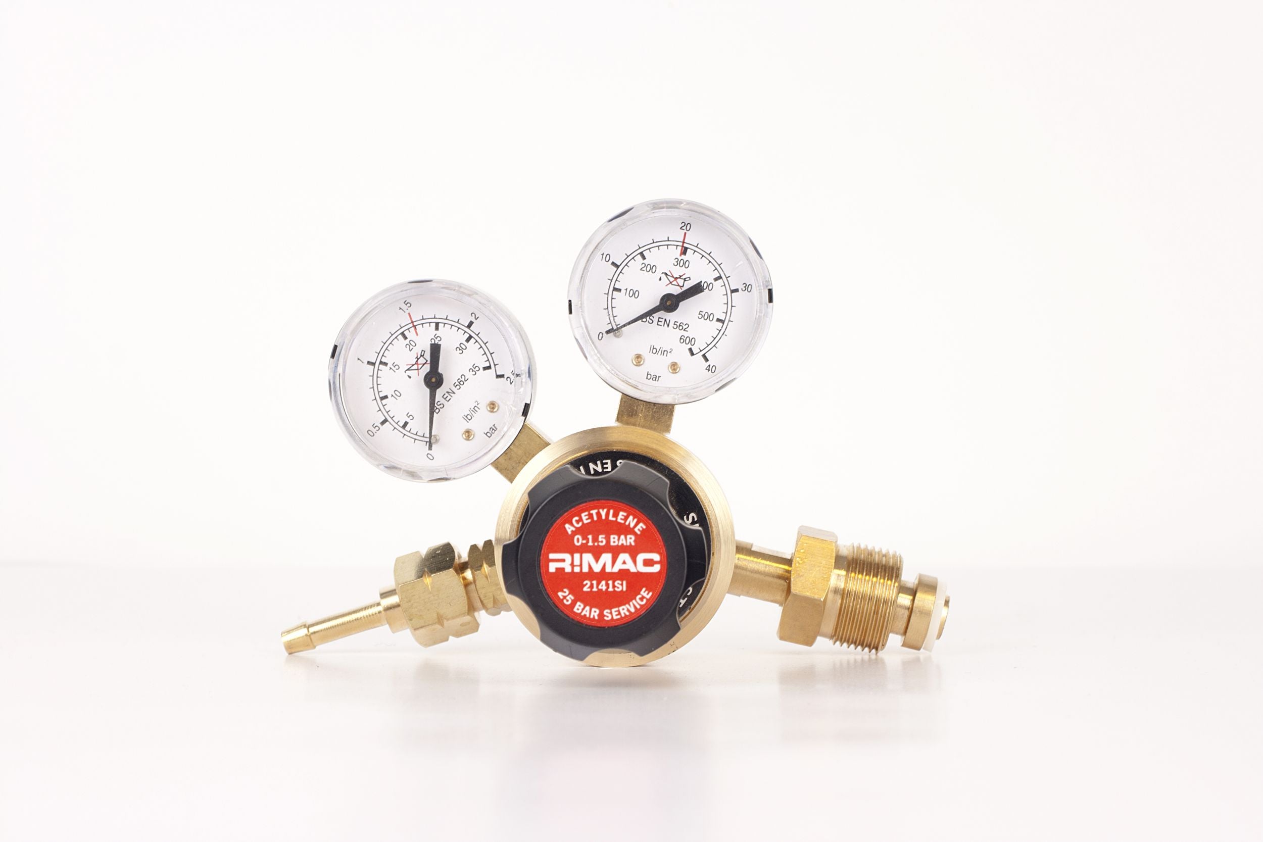 R!MAC Gasregulator Acetylen Maks. arbejdstryk 1,5 bar