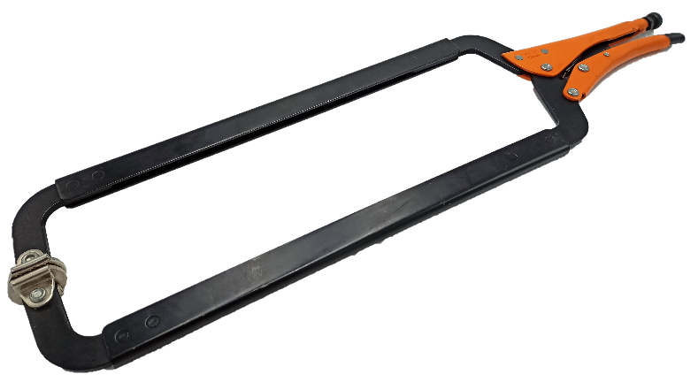 GRIP-ON C-klemmer med drejepuder 0-370 mm