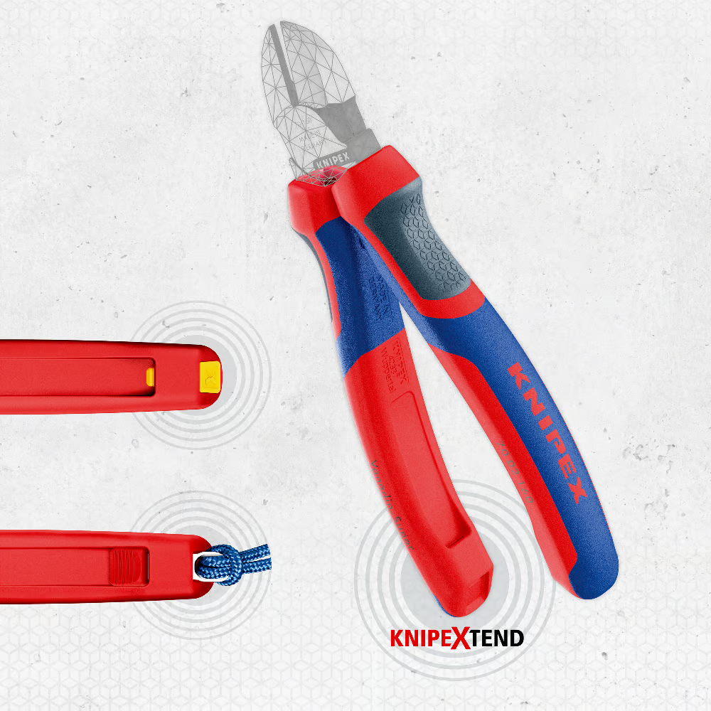 KNIPEX ColorCode-klemmer Farvemix 1 (10 stk.) 21 mm