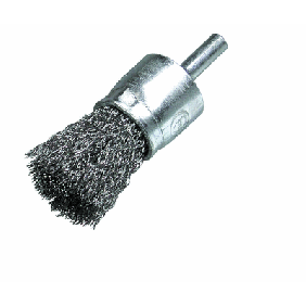 RHODIUS Endebørste Inox17x25x6,0 12stk/æske